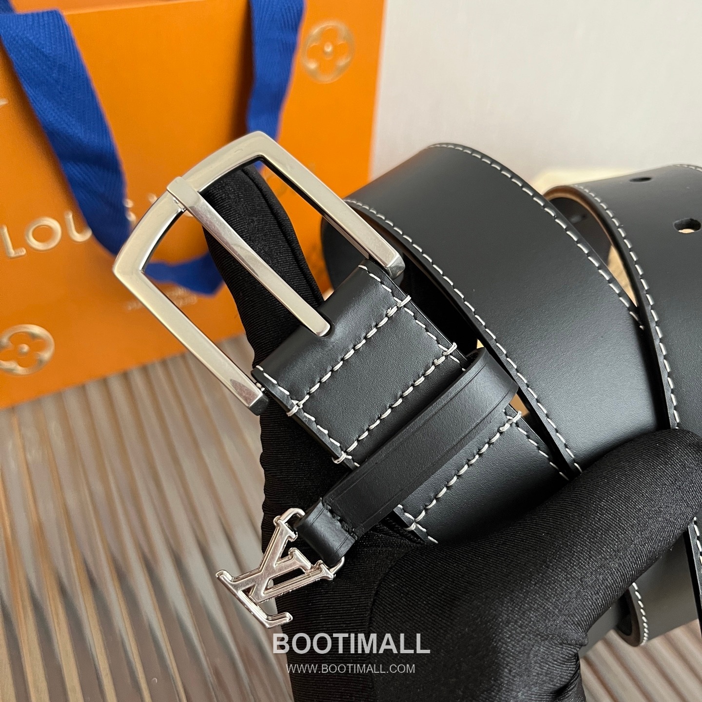 Louis Vuitton Ring Keeper Letter Buckle Calfskin Belt 루이비통 링 키퍼 레터 버클 카프스킨 벨트 3.5cm 8