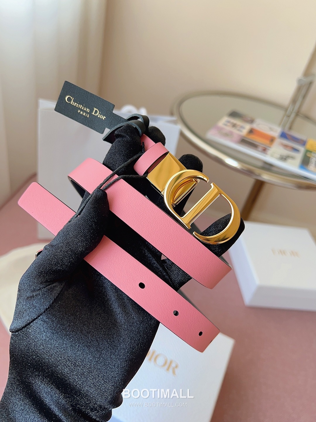 Dior Buckle Leather Belt 2cm Cowhide 디올 버클 가죽 벨트 2cm 소가죽 1