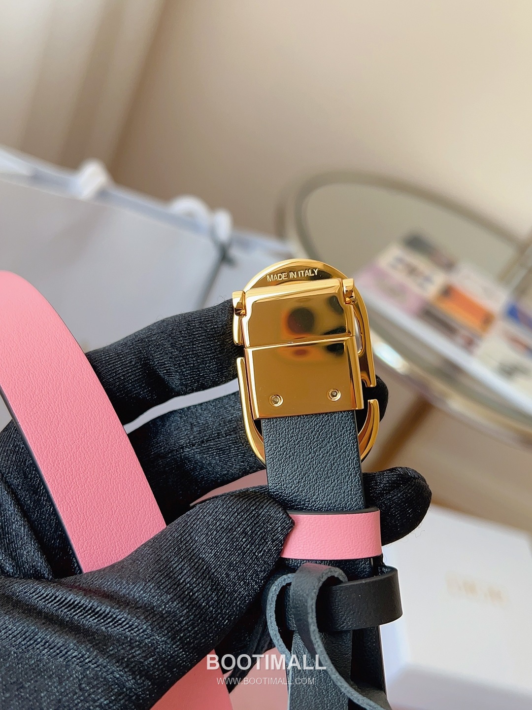 Dior Buckle Leather Belt 2cm Cowhide 디올 버클 가죽 벨트 2cm 소가죽 6