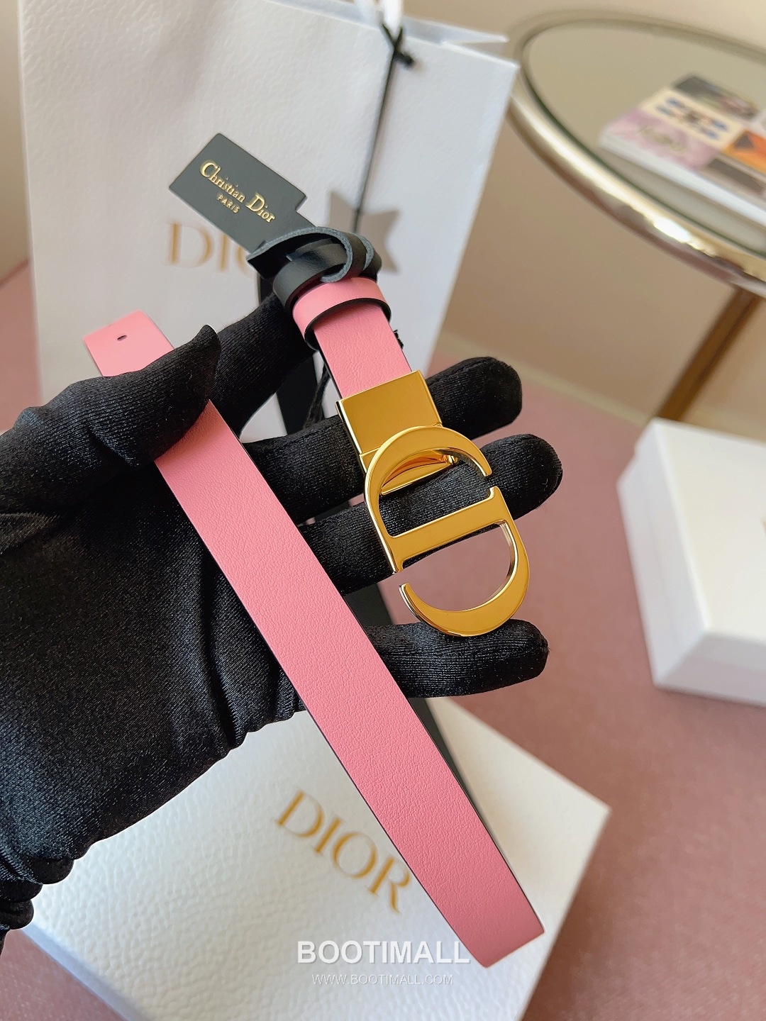 Dior Buckle Leather Belt 2cm Cowhide 디올 버클 가죽 벨트 2cm 소가죽 8