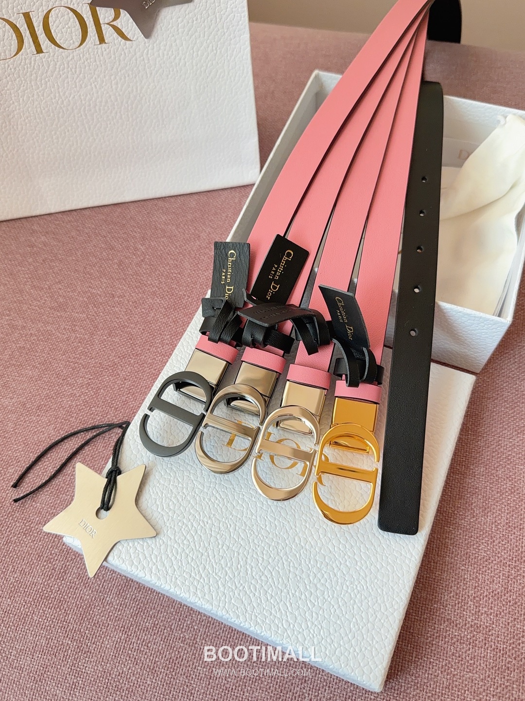 Dior Buckle Leather Belt 2cm Cowhide 디올 버클 가죽 벨트 2cm 소가죽 9