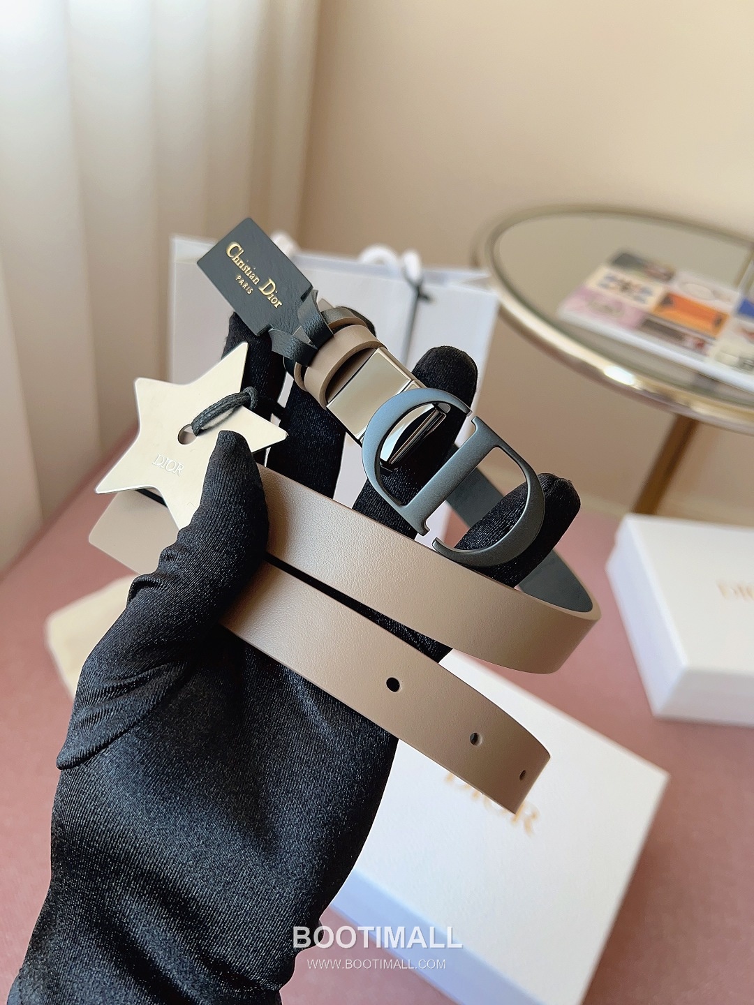 Dior Buckle Leather Belt 2cm Cowhide 디올 버클 가죽 벨트 2cm 소가죽 1