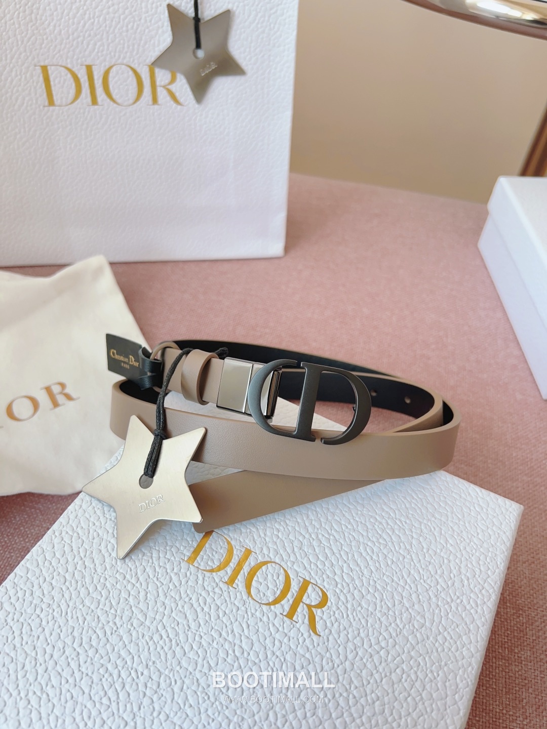 Dior Buckle Leather Belt 2cm Cowhide 디올 버클 가죽 벨트 2cm 소가죽 2