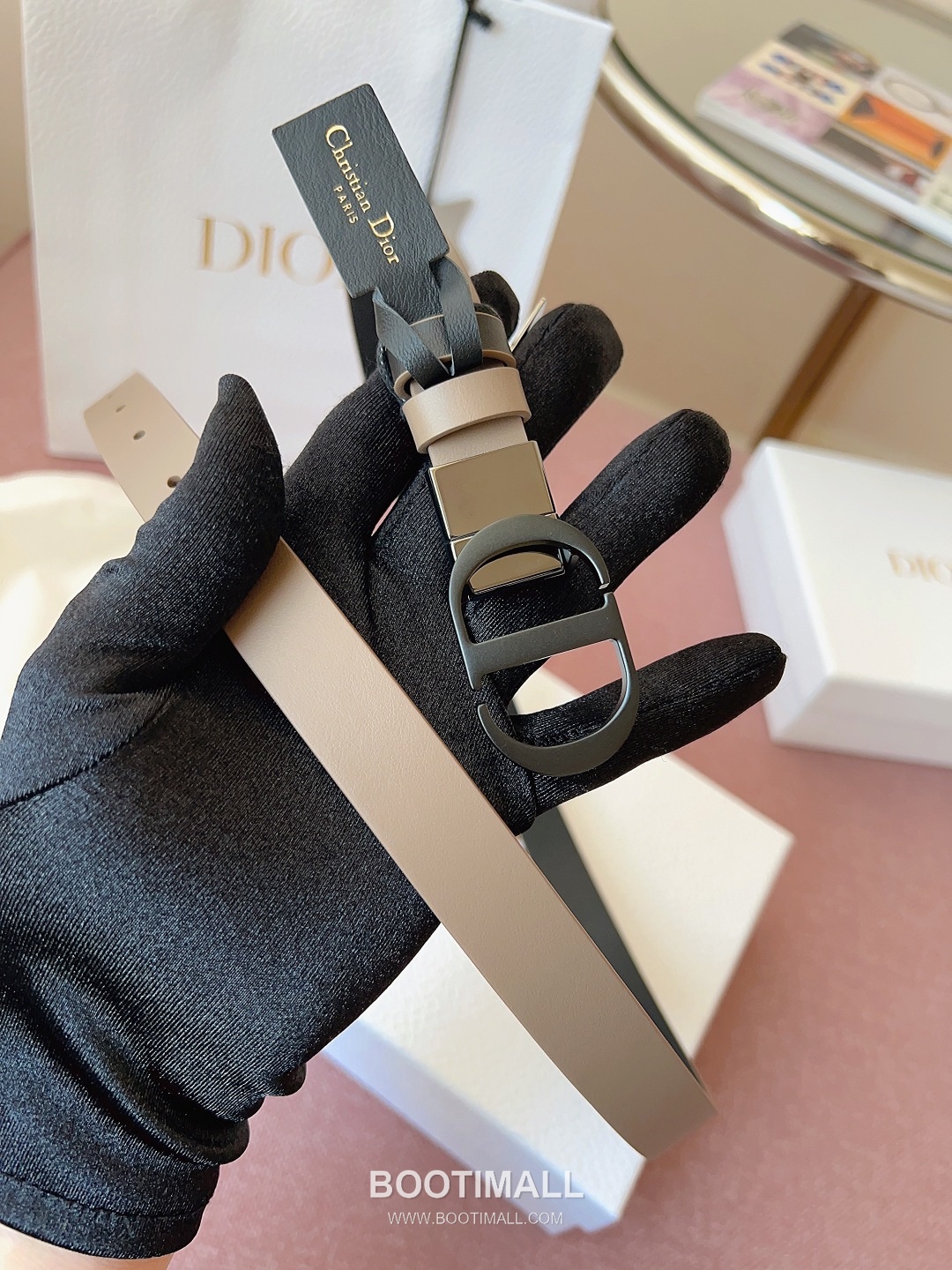 Dior Buckle Leather Belt 2cm Cowhide 디올 버클 가죽 벨트 2cm 소가죽 8