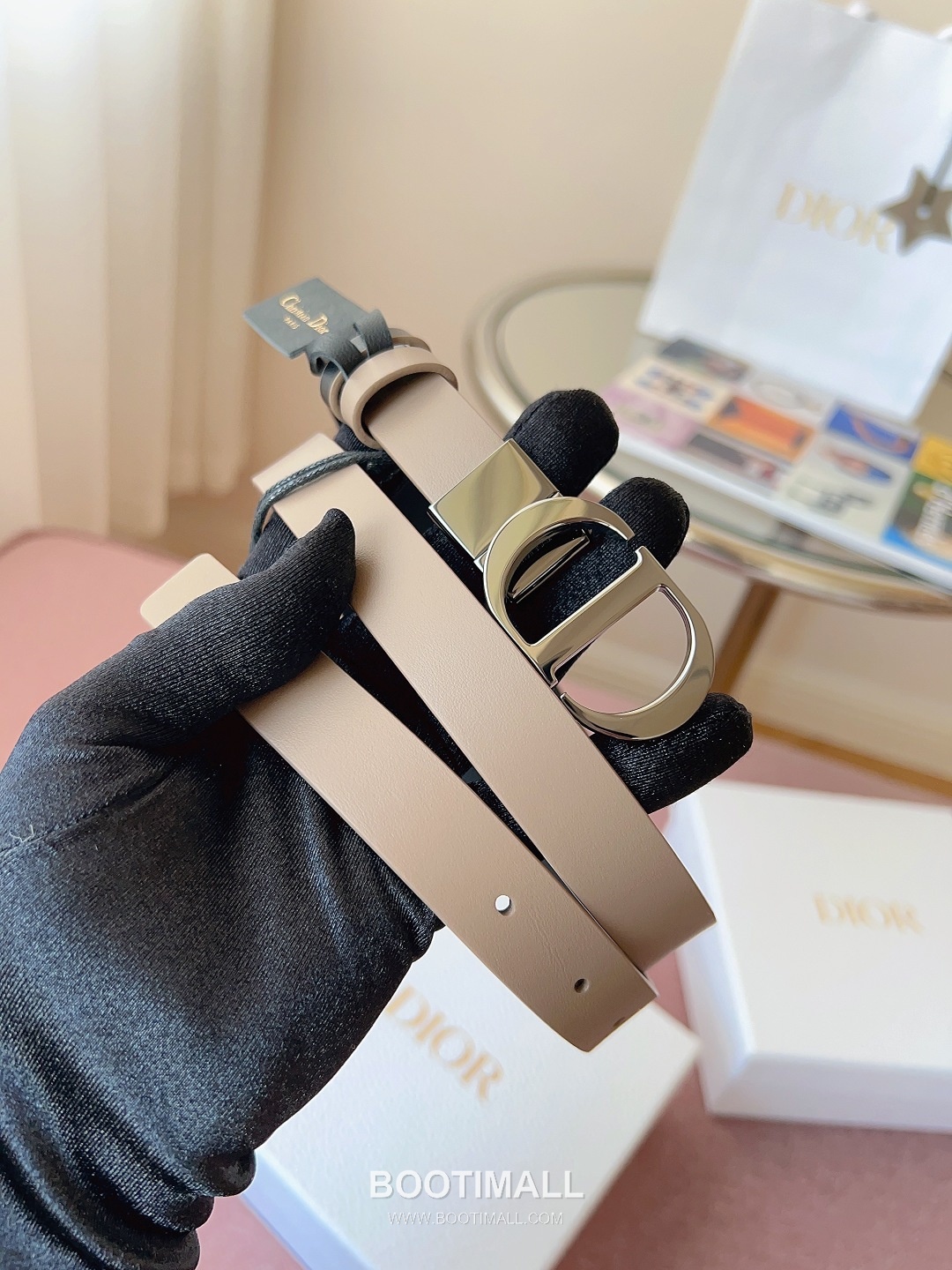 Dior Buckle Leather Belt 2cm Cowhide 디올 버클 가죽 벨트 2cm 소가죽 1