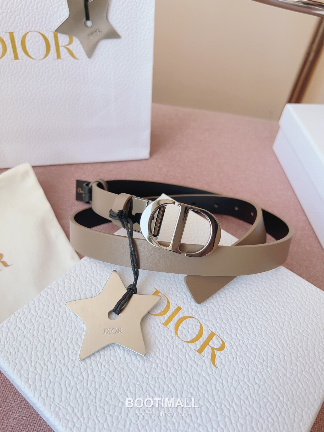 Dior Buckle Leather Belt 2cm Cowhide 디올 버클 가죽 벨트 2cm 소가죽 2
