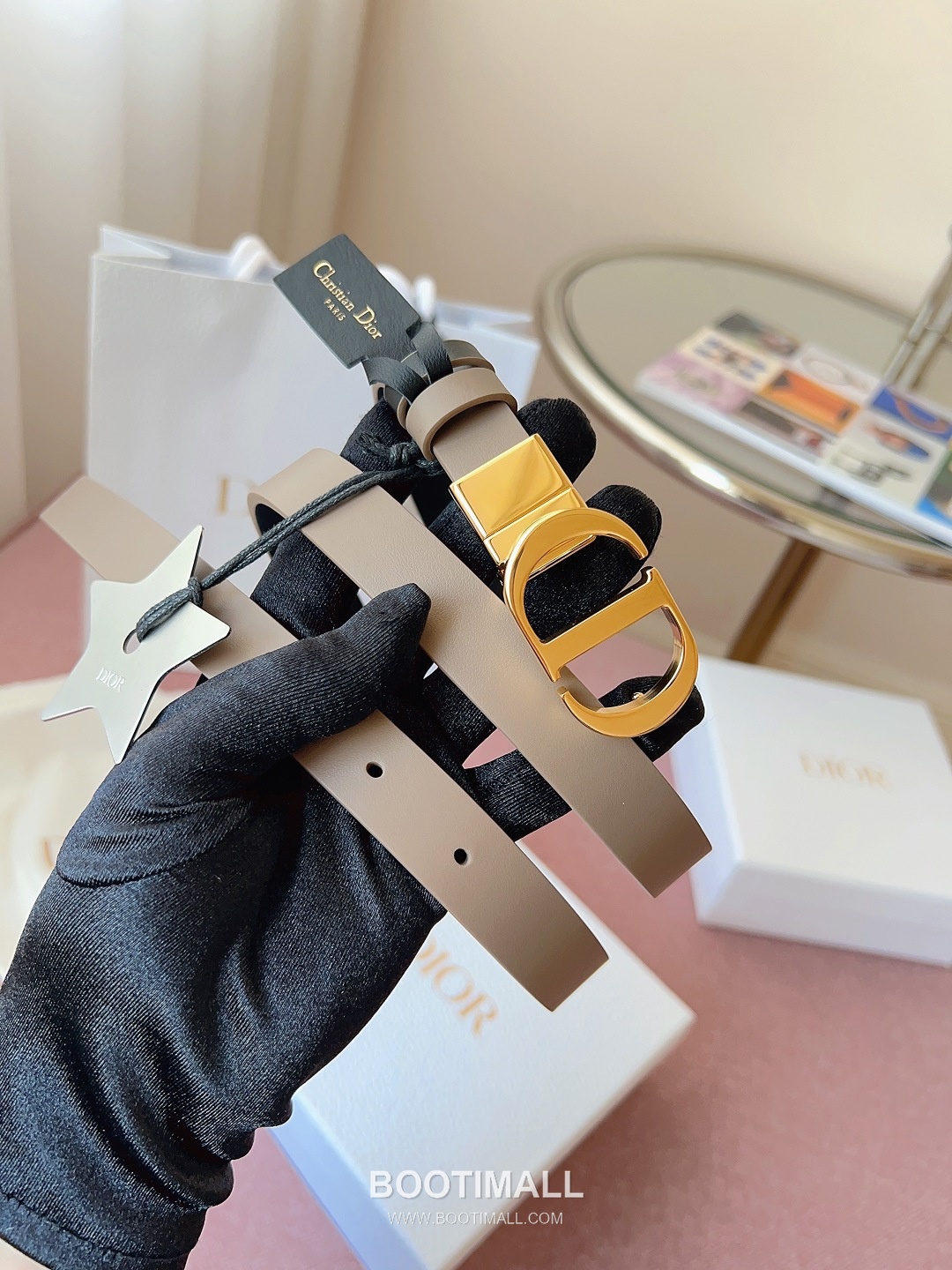 Dior Buckle Leather Belt 2cm Cowhide 디올 버클 가죽 벨트 2cm 소가죽 1