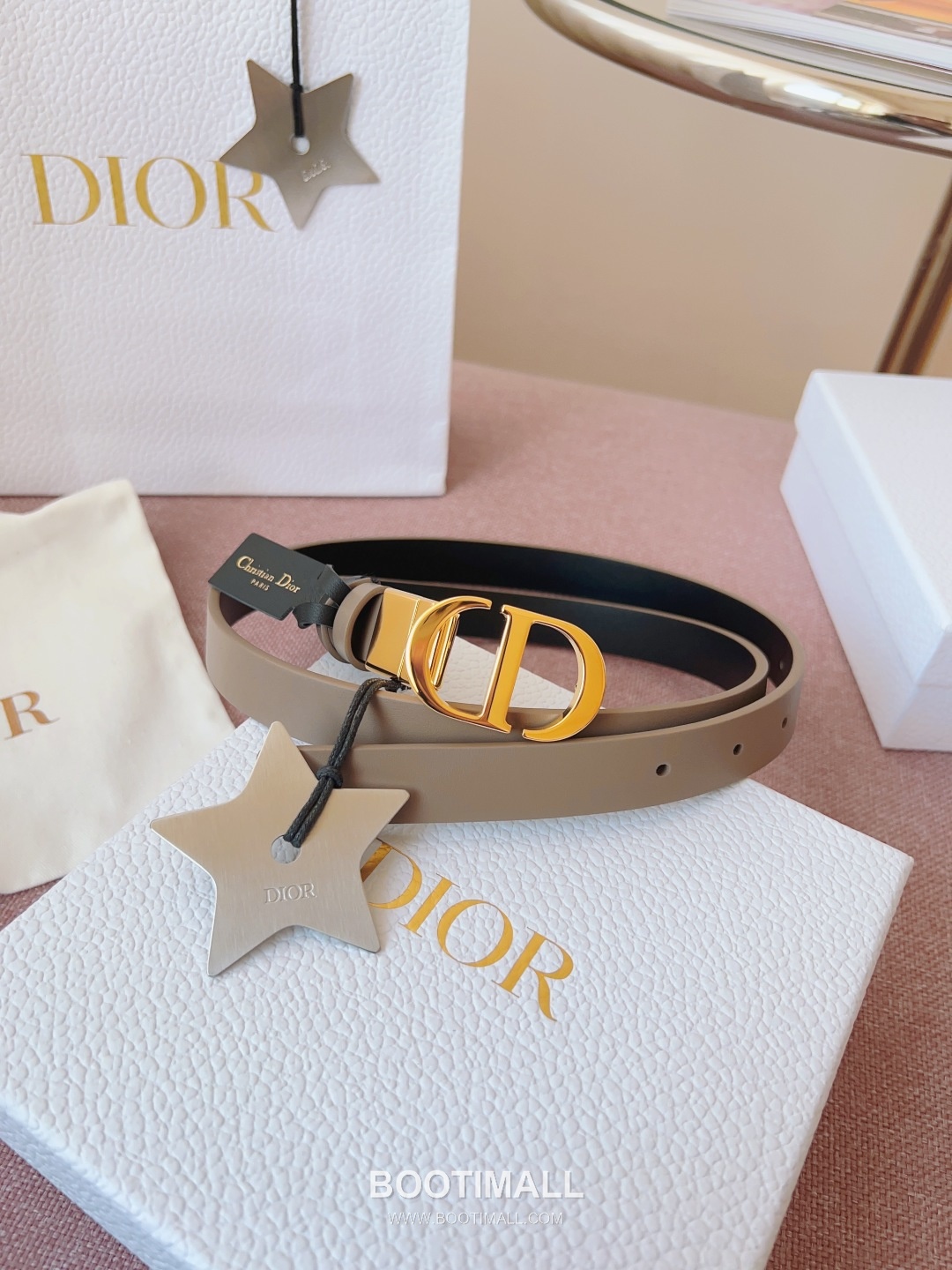 Dior Buckle Leather Belt 2cm Cowhide 디올 버클 가죽 벨트 2cm 소가죽 2