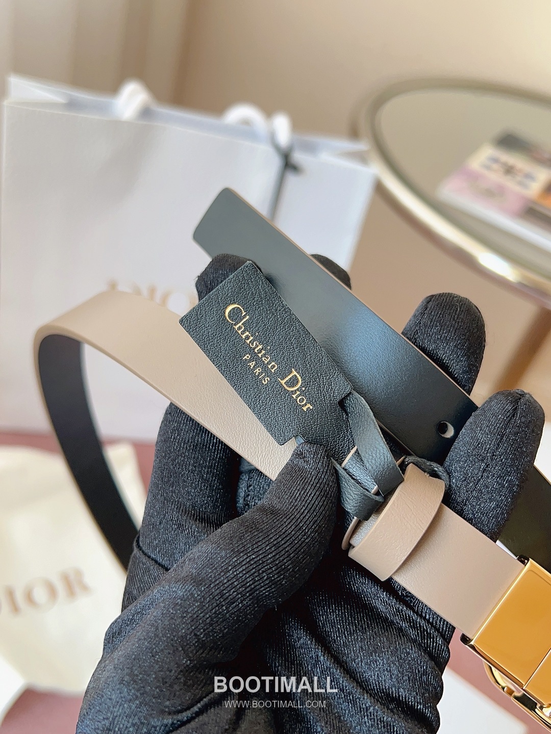 Dior Buckle Leather Belt 2cm Cowhide 디올 버클 가죽 벨트 2cm 소가죽 7