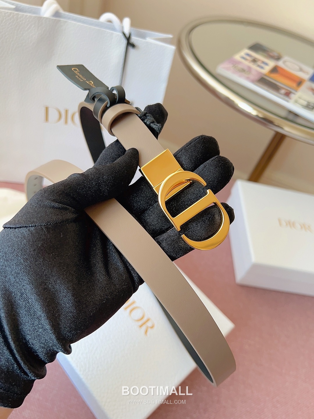 Dior Buckle Leather Belt 2cm Cowhide 디올 버클 가죽 벨트 2cm 소가죽 8