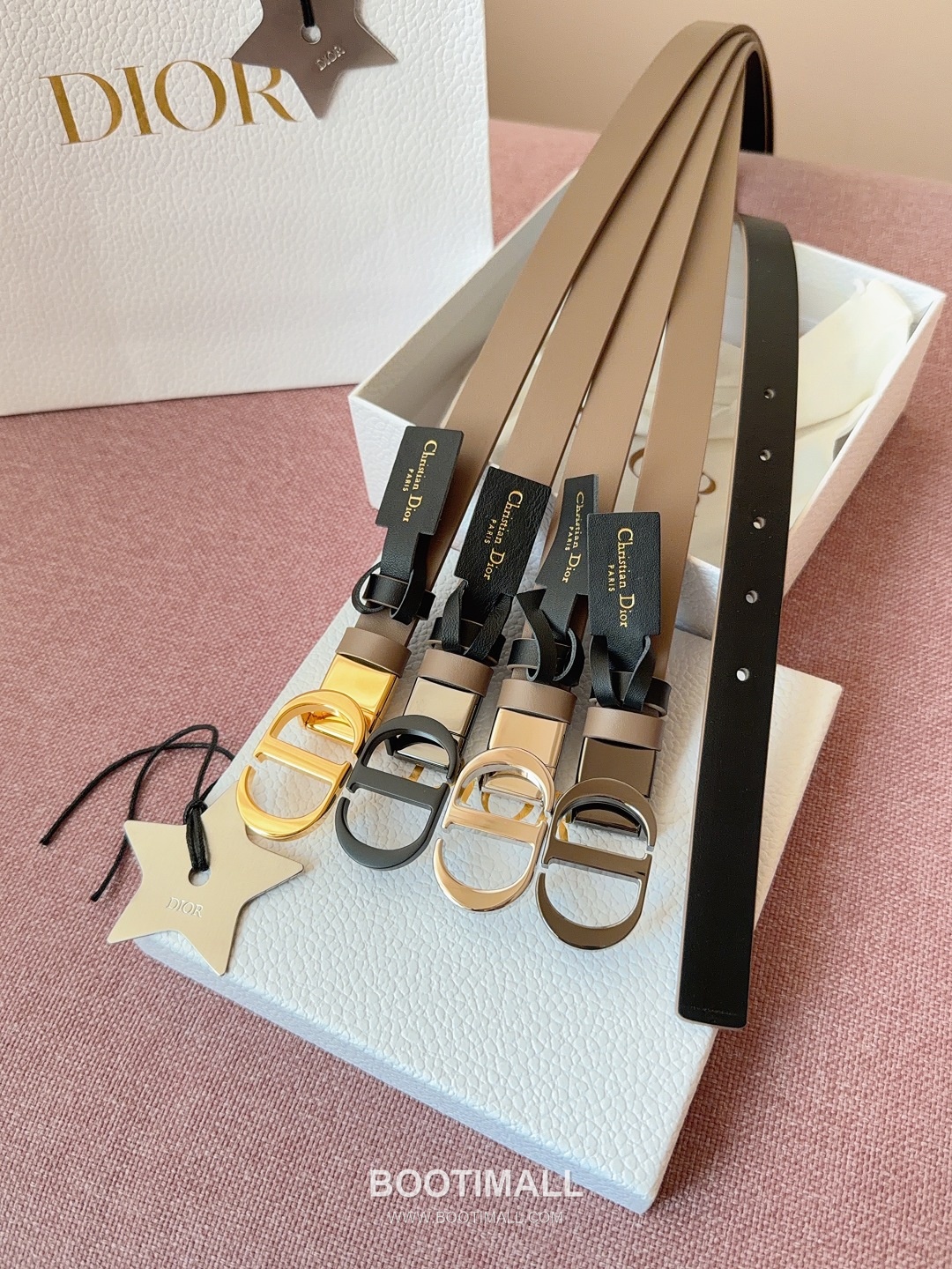 Dior Buckle Leather Belt 2cm Cowhide 디올 버클 가죽 벨트 2cm 소가죽 9