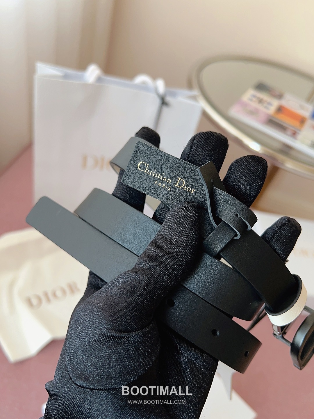 Dior Buckle Leather Belt 2cm Cowhide 디올 버클 가죽 벨트 2cm 소가죽 7