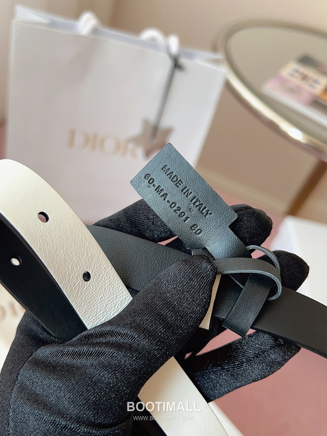 Dior Buckle Leather Belt 2cm Cowhide 디올 버클 가죽 벨트 2cm 소가죽 8