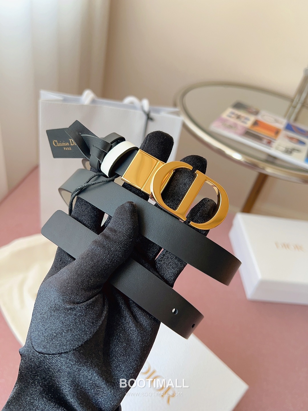 Dior Buckle Leather Belt 2cm Cowhide 디올 버클 가죽 벨트 2cm 소가죽 1