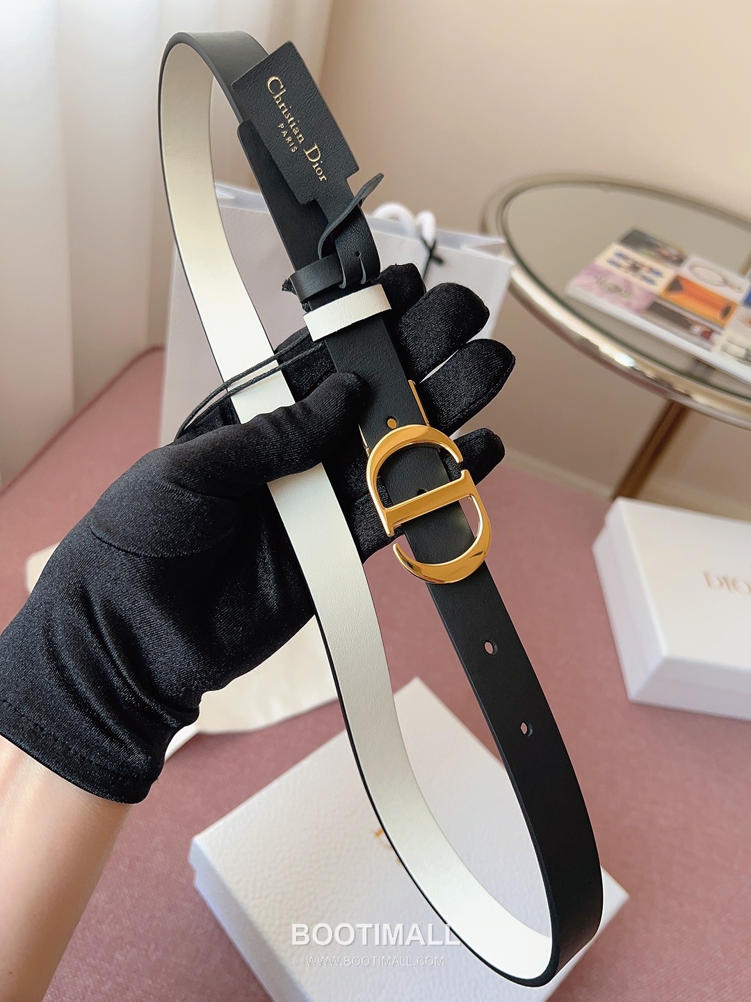 Dior Buckle Leather Belt 2cm Cowhide 디올 버클 가죽 벨트 2cm 소가죽 3