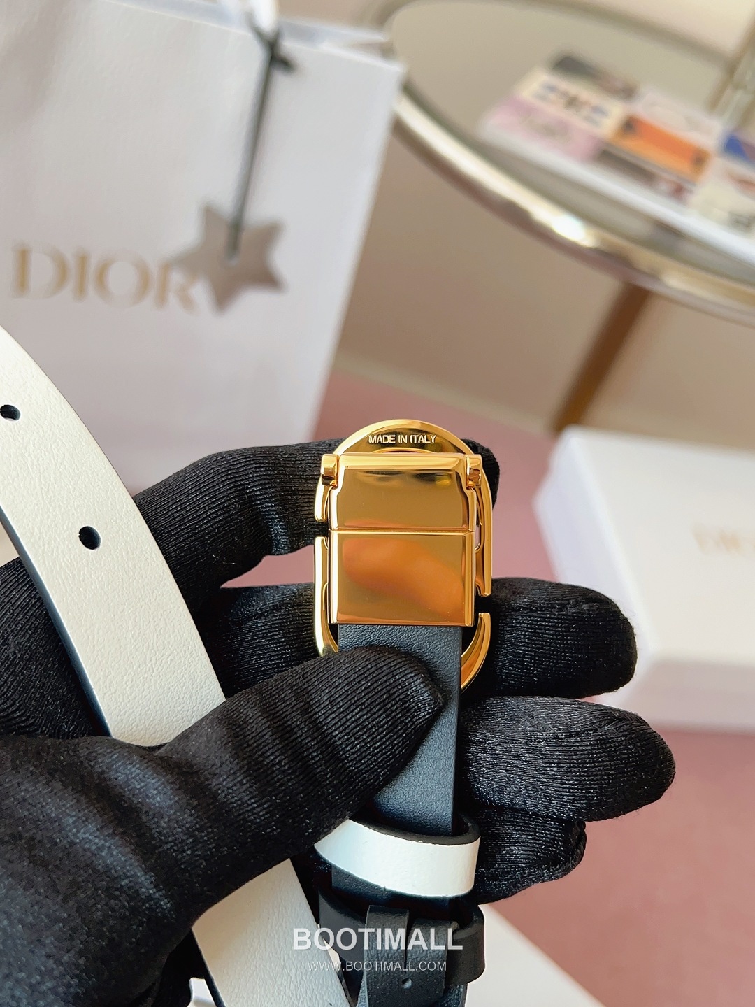 Dior Buckle Leather Belt 2cm Cowhide 디올 버클 가죽 벨트 2cm 소가죽 6