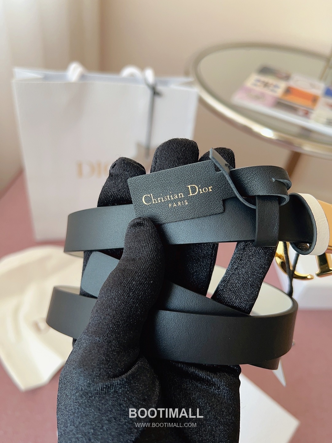 Dior Buckle Leather Belt 2cm Cowhide 디올 버클 가죽 벨트 2cm 소가죽 7