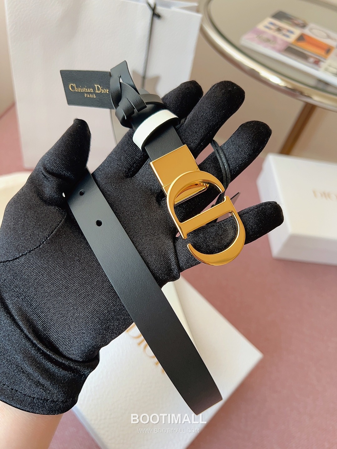 Dior Buckle Leather Belt 2cm Cowhide 디올 버클 가죽 벨트 2cm 소가죽 8