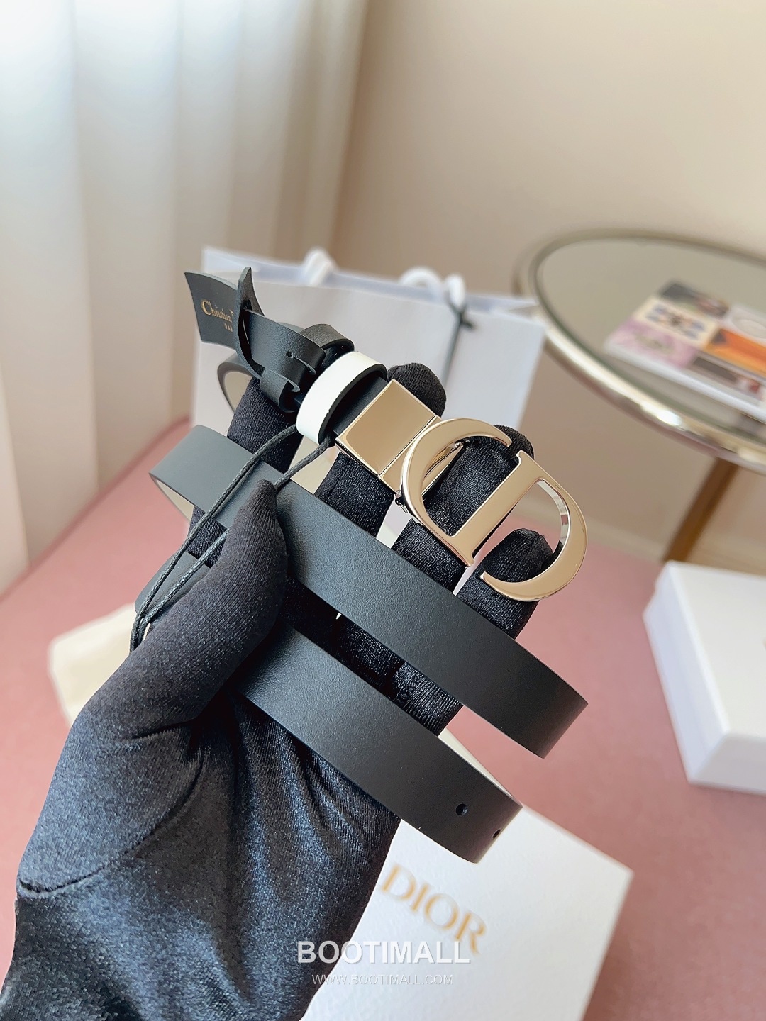 Dior Buckle Leather Belt 2cm Cowhide 디올 버클 가죽 벨트 2cm 소가죽 1