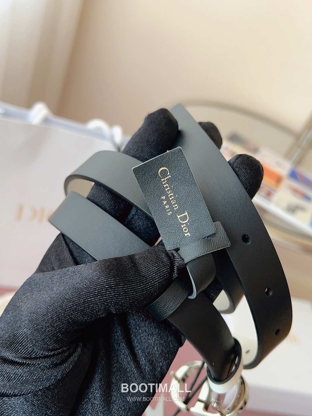 Dior Buckle Leather Belt 2cm Cowhide 디올 버클 가죽 벨트 2cm 소가죽 7