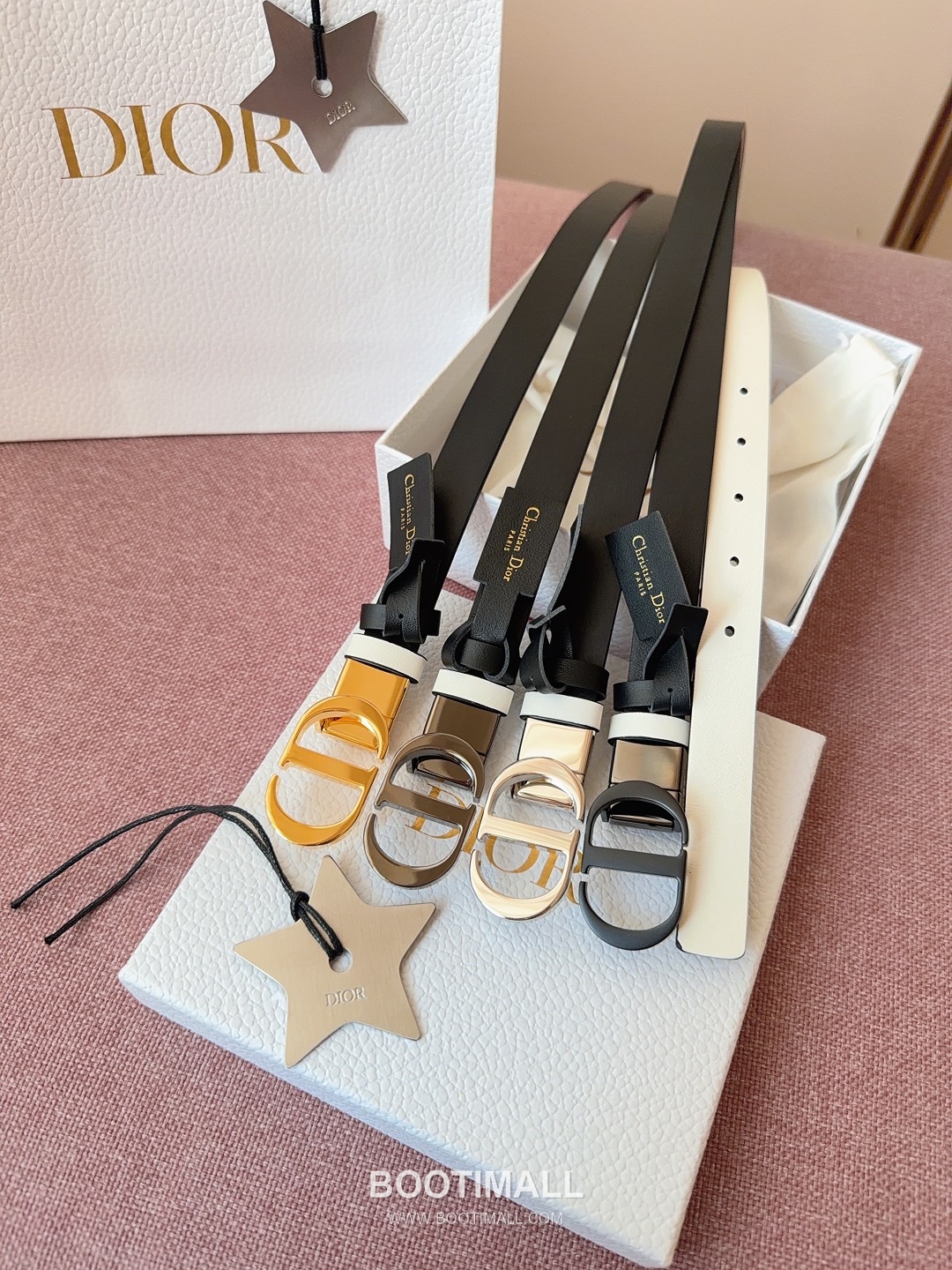 Dior Buckle Leather Belt 2cm Cowhide 디올 버클 가죽 벨트 2cm 소가죽 9