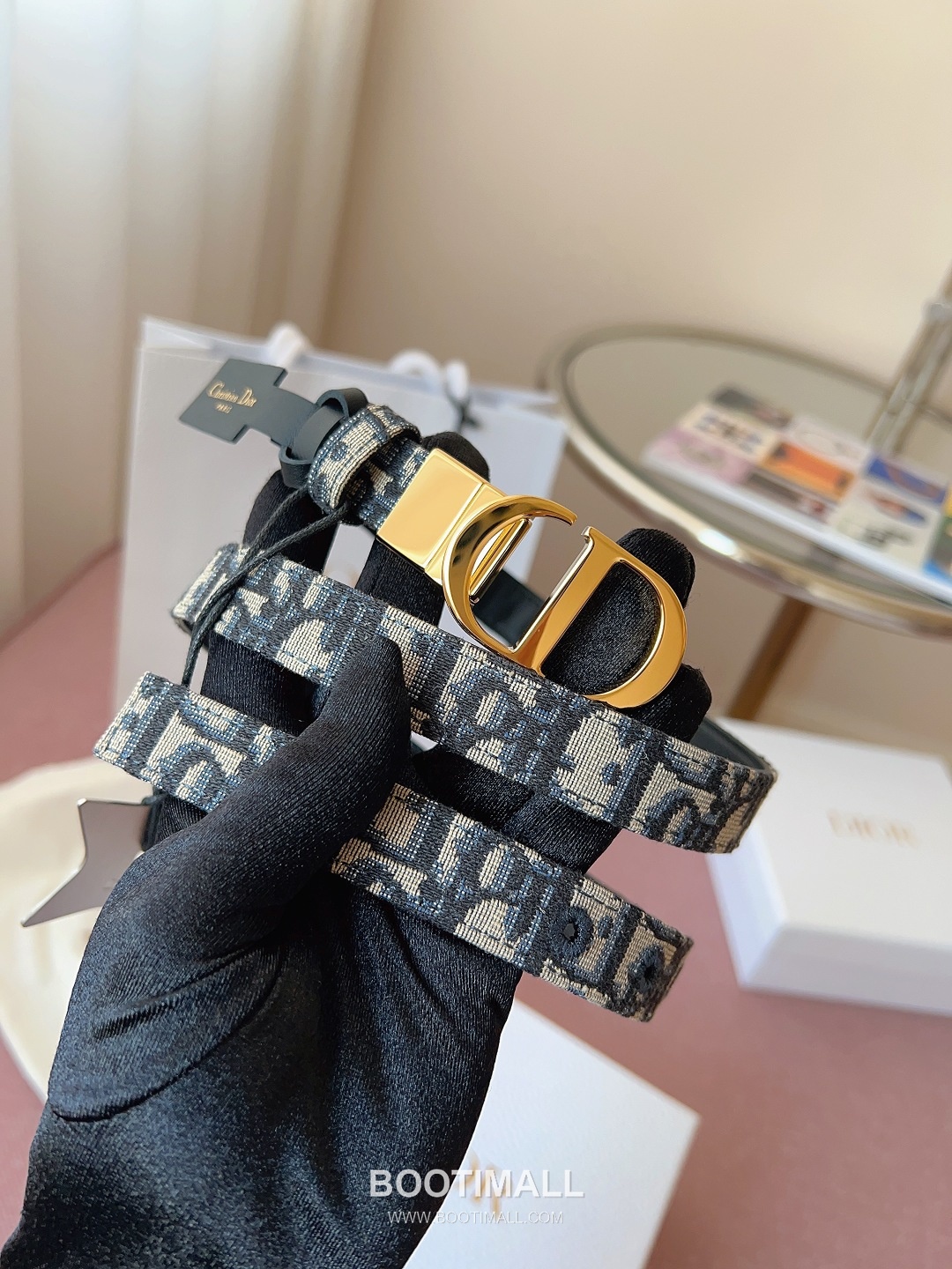 Dior Buckle Leather Belt Cowhide 디올 버클 가죽 벨트 2cm 소가죽 1