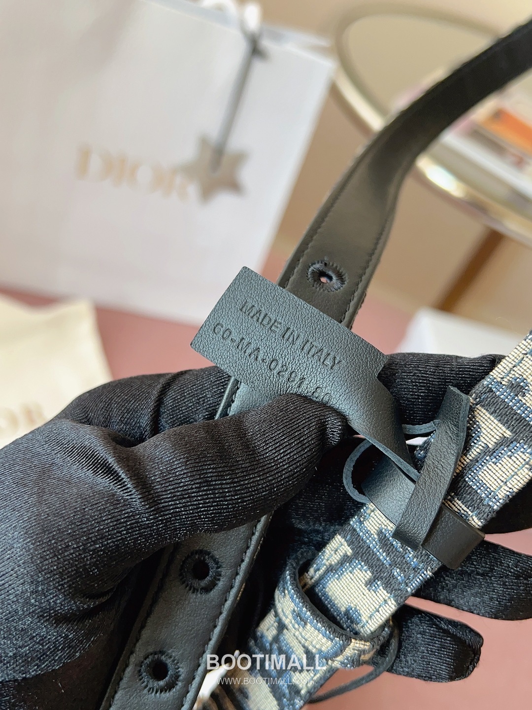 Dior Buckle Leather Belt Cowhide 디올 버클 가죽 벨트 2cm 소가죽 8