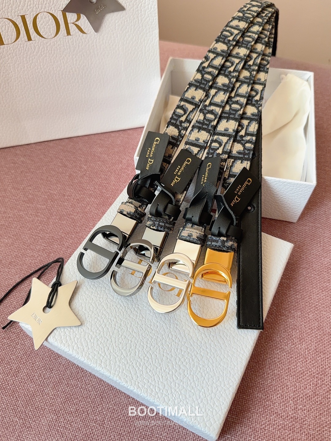 Dior Buckle Leather Belt Cowhide 디올 버클 가죽 벨트 2cm 소가죽 9