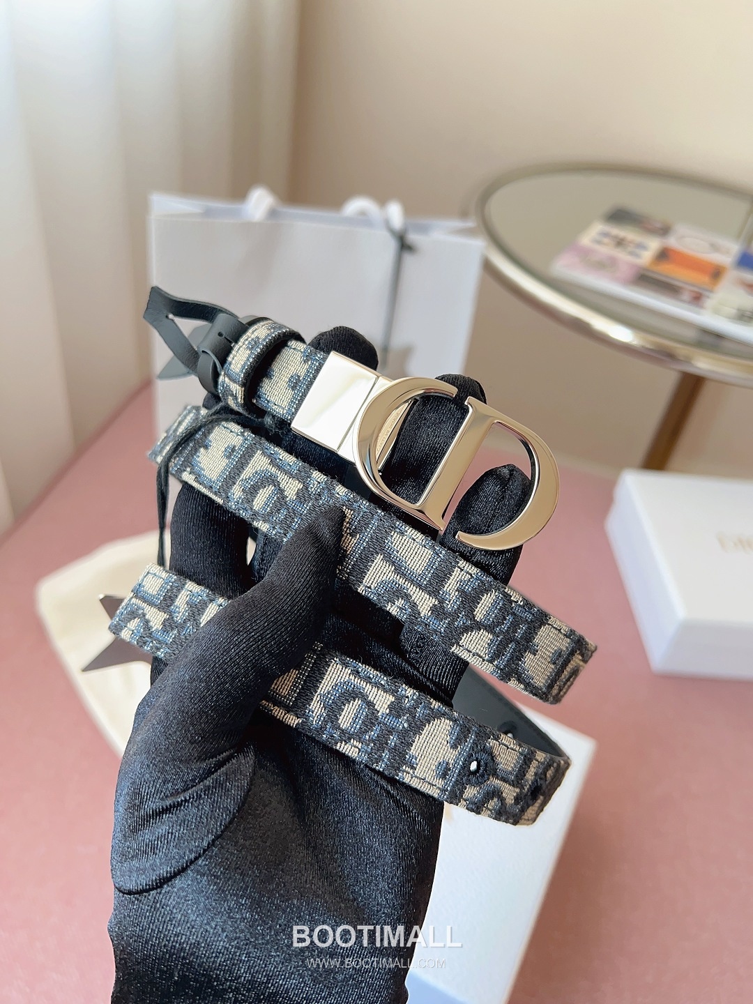 Dior Buckle Leather Belt Cowhide 디올 버클 가죽 벨트 2cm 소가죽 1