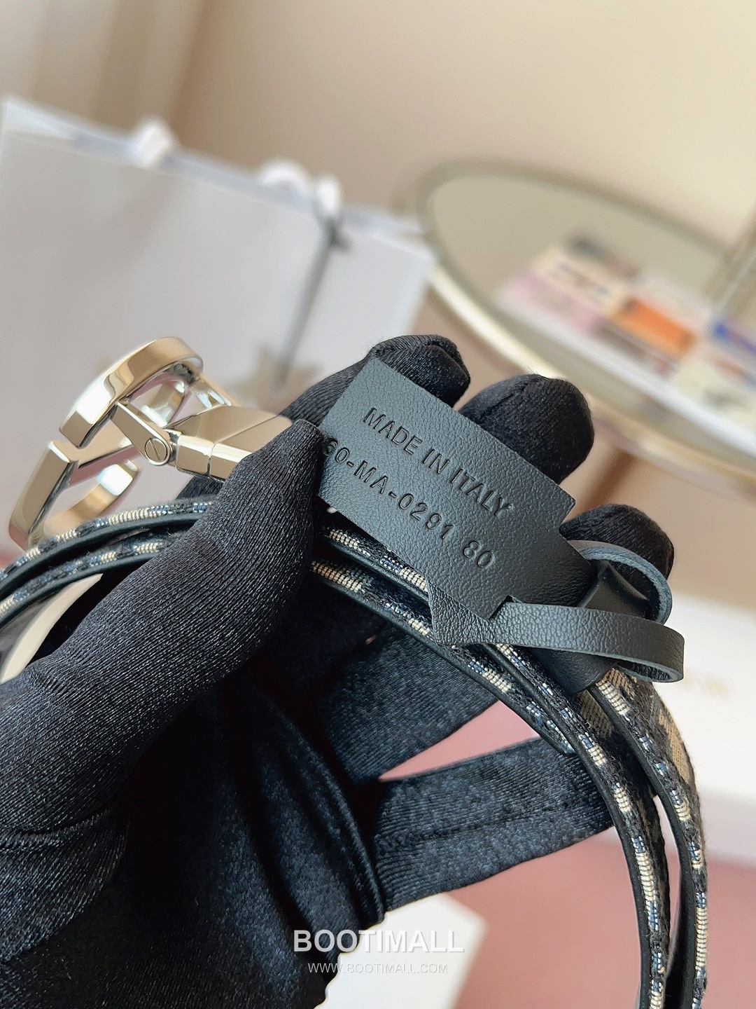 Dior Buckle Leather Belt Cowhide 디올 버클 가죽 벨트 2cm 소가죽 7