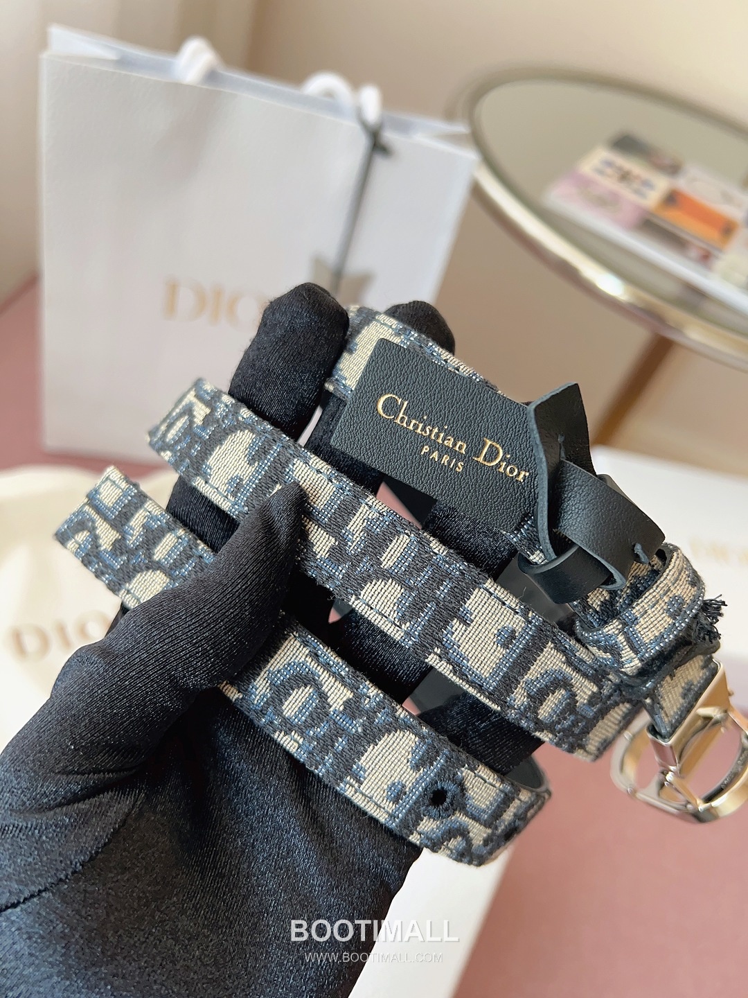 Dior Buckle Leather Belt Cowhide 디올 버클 가죽 벨트 2cm 소가죽 8