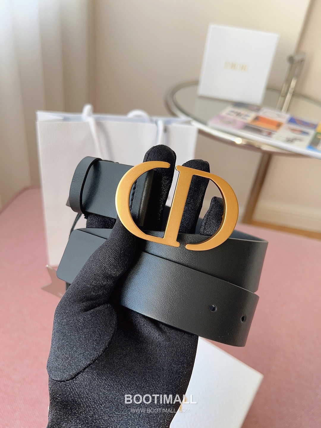 Dior Calfskin Belt 디올 카프스킨 벨트 3.5cm 1