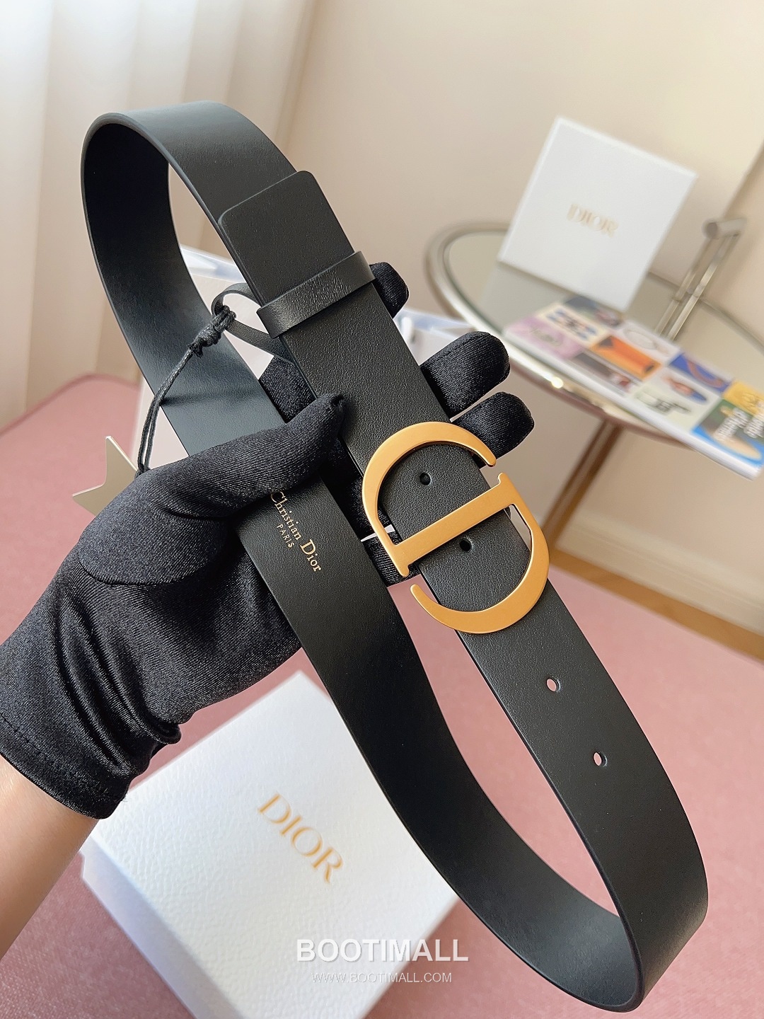 Dior Calfskin Belt 디올 카프스킨 벨트 3.5cm 3