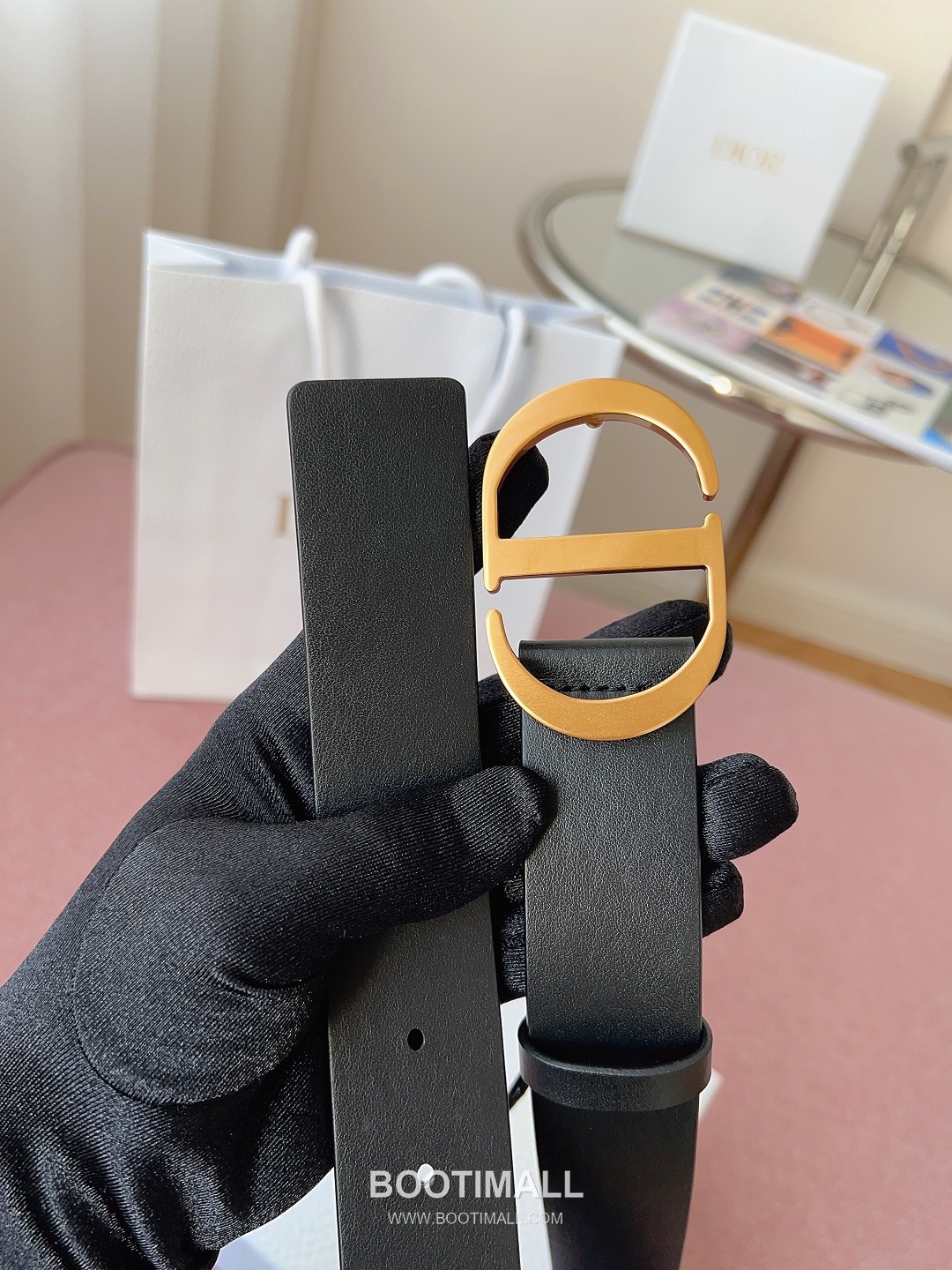 Dior Calfskin Belt 디올 카프스킨 벨트 3.5cm 4