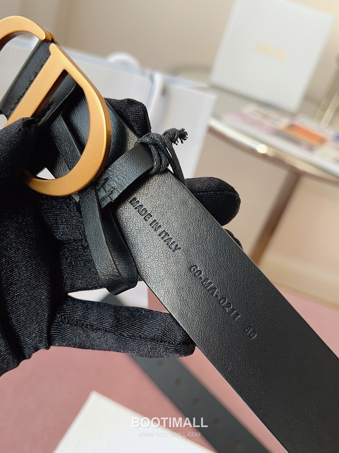 Dior Calfskin Belt 디올 카프스킨 벨트 3.5cm 6