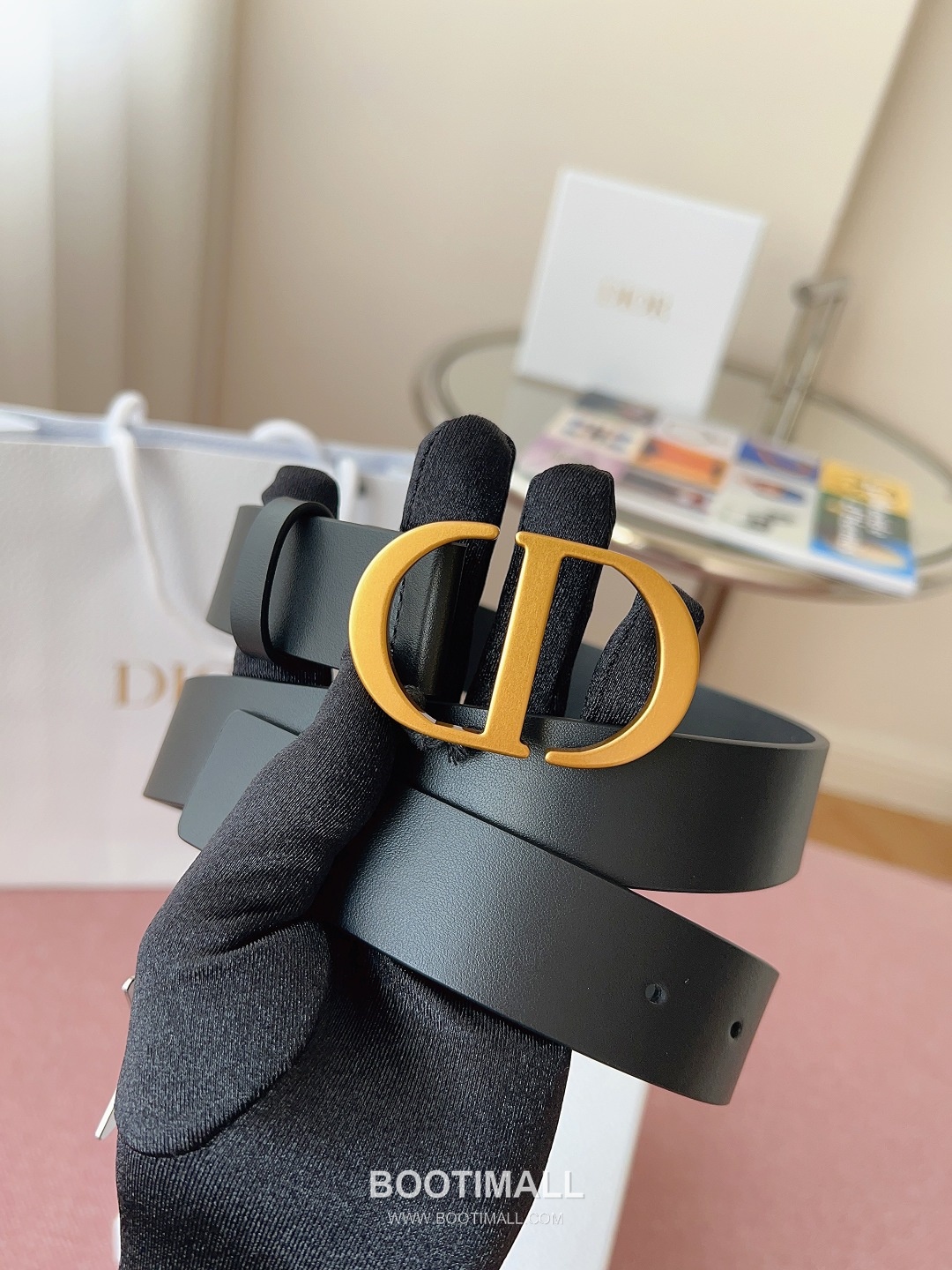 Dior Calfskin Belt 디올 카프스킨 벨트 3cm 1