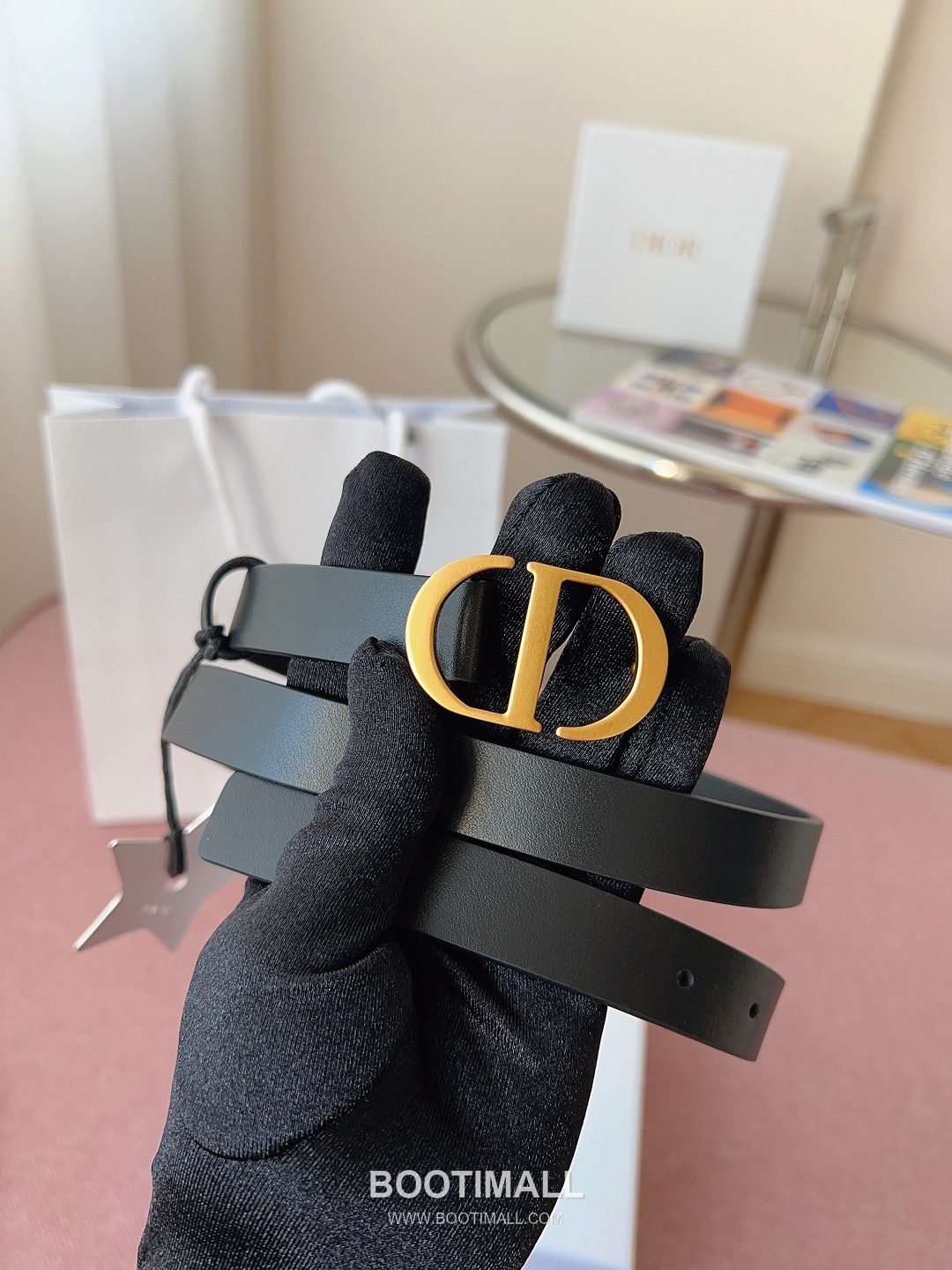 Dior CD Buckle Calfskin Belt 디올 CD 버클 카프스킨 벨트 2cm 1