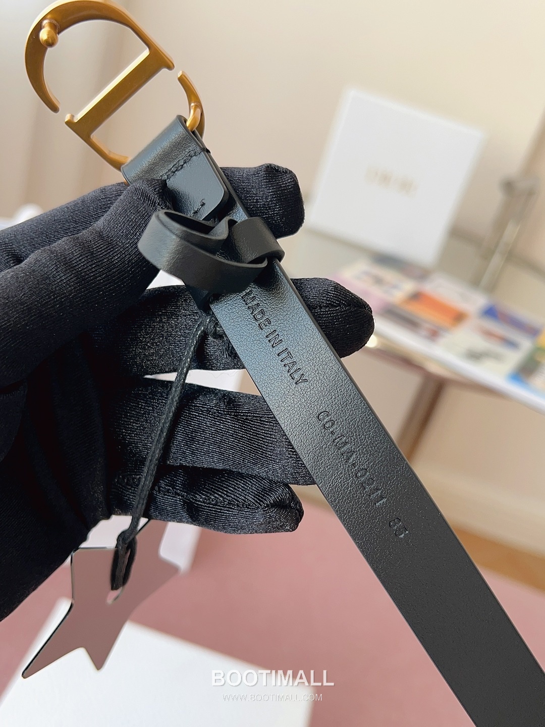 Dior CD Buckle Calfskin Belt 디올 CD 버클 카프스킨 벨트 2cm 7