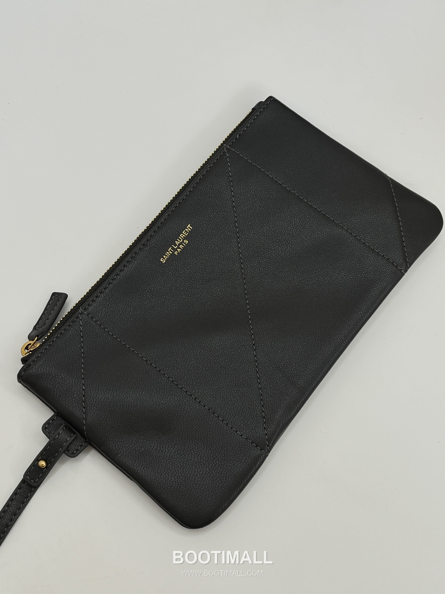 Saint Laurent Jamie 4.3 Pochon Large Lambskin Gray Shoulder Bag 생로랑 제이미 4.3 포숑 라지 램스킨 그레이 숄더백 35cm 6