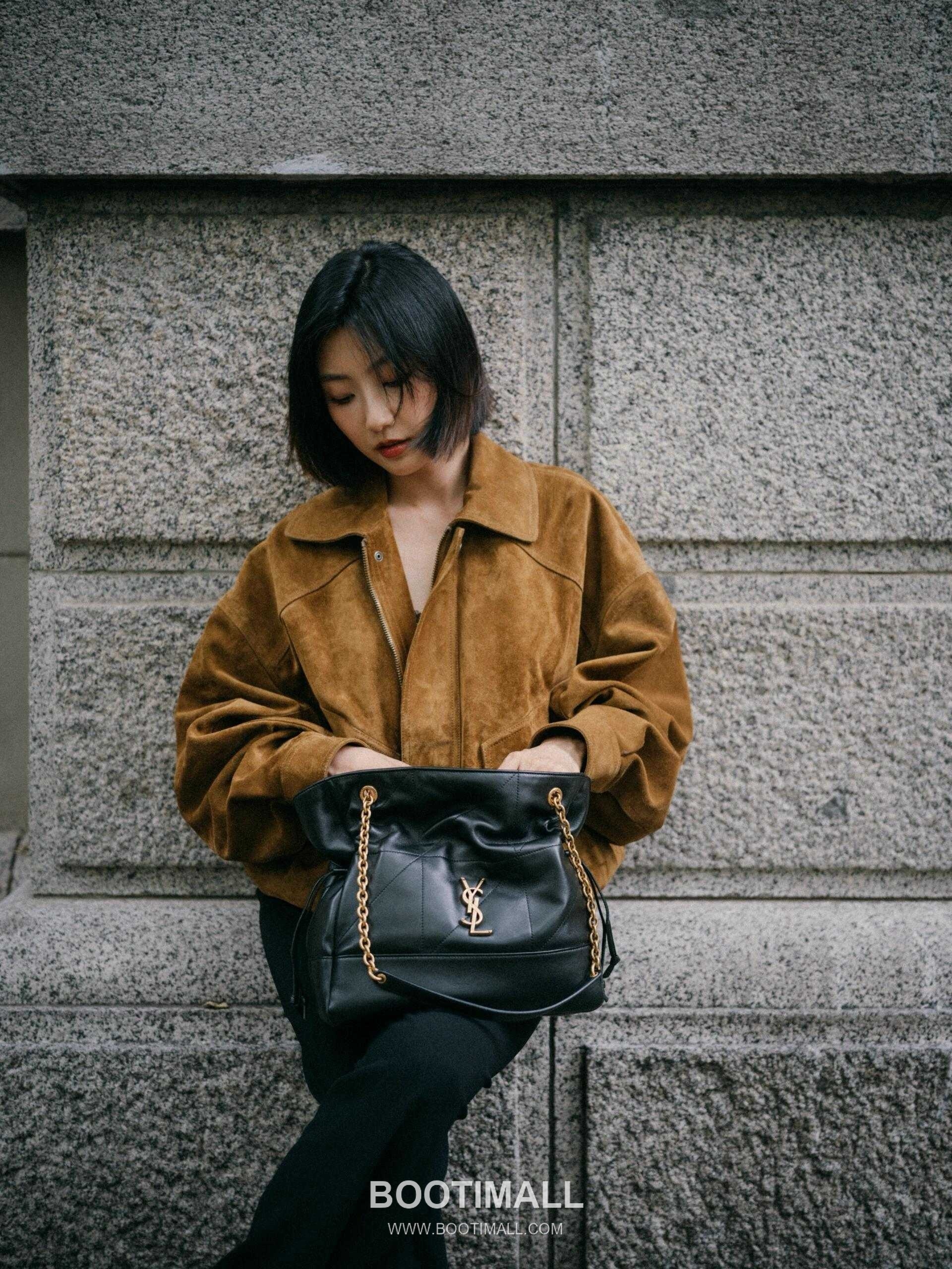 Saint Laurent Jamie 4.3 Pochon Lambskin Shoulder Bag 생로랑 제이미 4.3 포숑 램스킨 숄더백 29cm 7