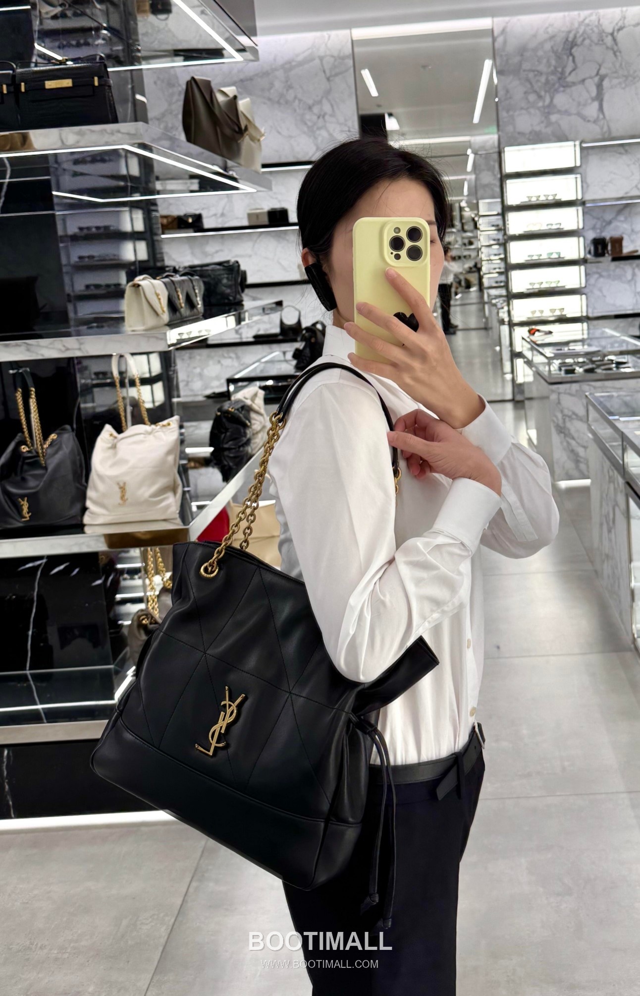 Saint Laurent Jamie 4.3 Pochon Lambskin Shoulder Bag 생로랑 제이미 4.3 포숑 램스킨 숄더백 29cm 27