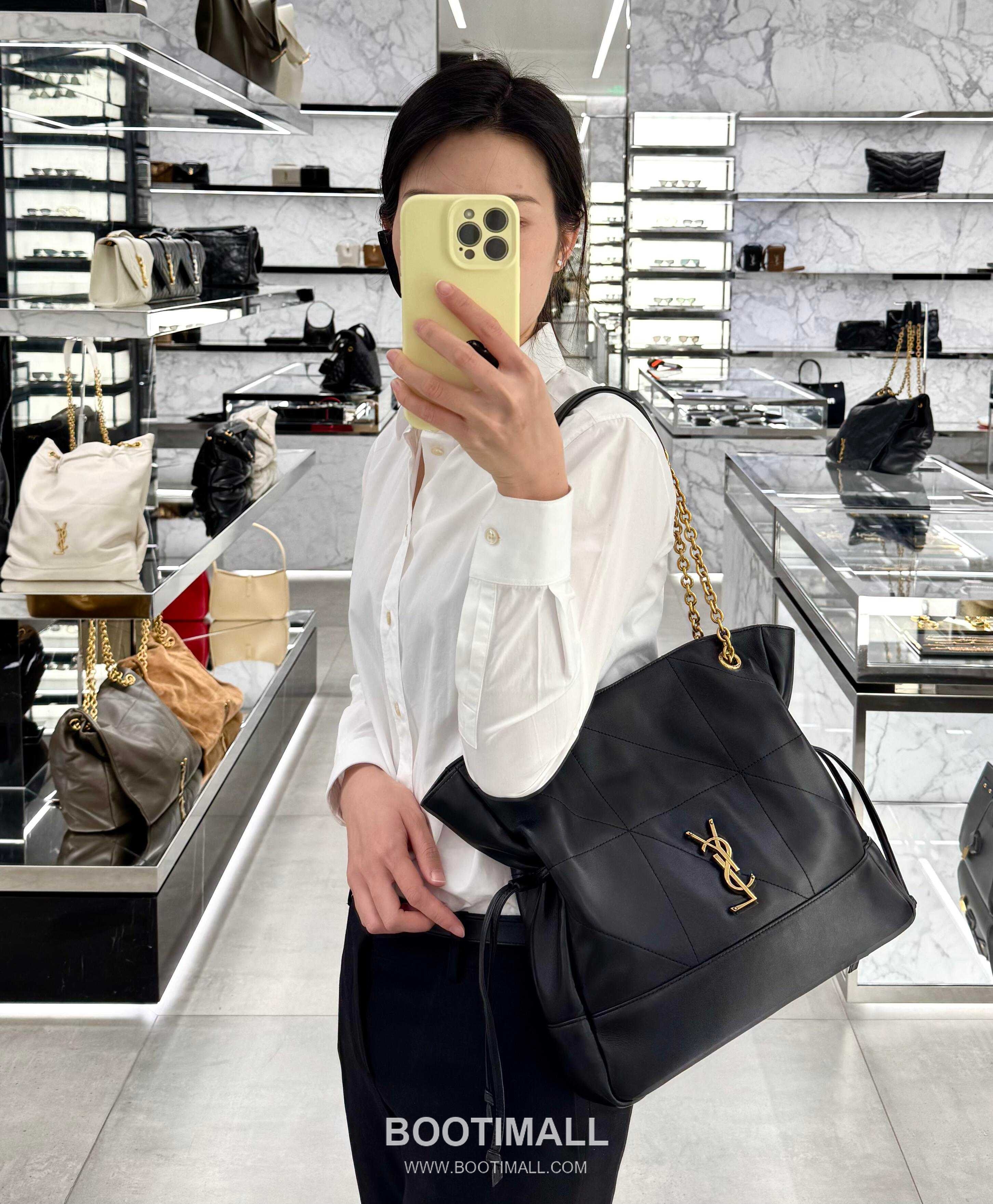 Saint Laurent Jamie 4.3 Pochon Lambskin Shoulder Bag 생로랑 제이미 4.3 포숑 램스킨 숄더백 29cm 28