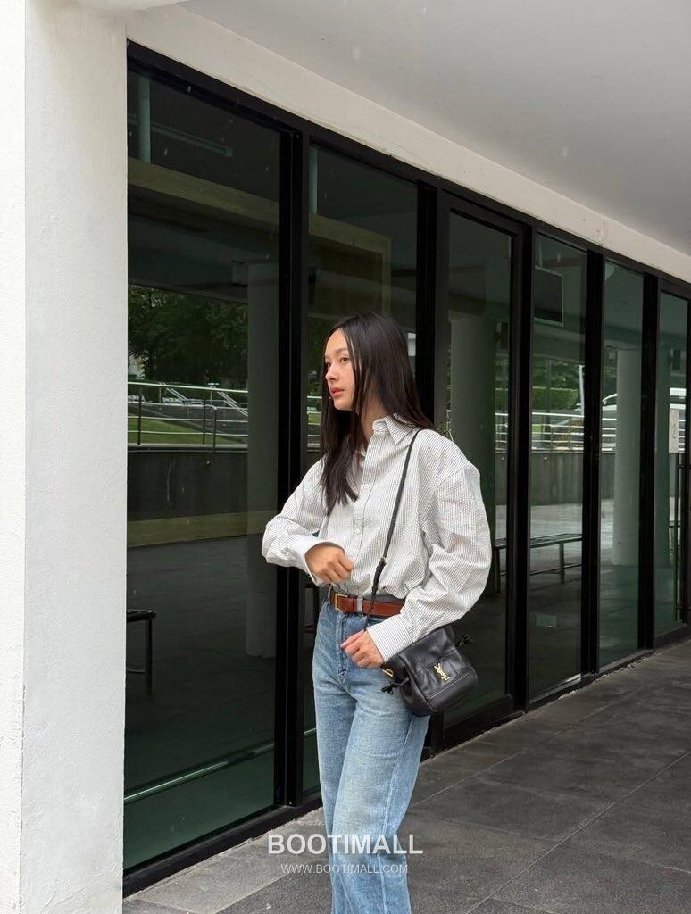 Saint Laurent Jamie 4.3 Pochon Mini Lambskin Bucket Bag 생로랑 제이미 4.3 포숑 미니 램스킨 버킷백 15.5cm 3