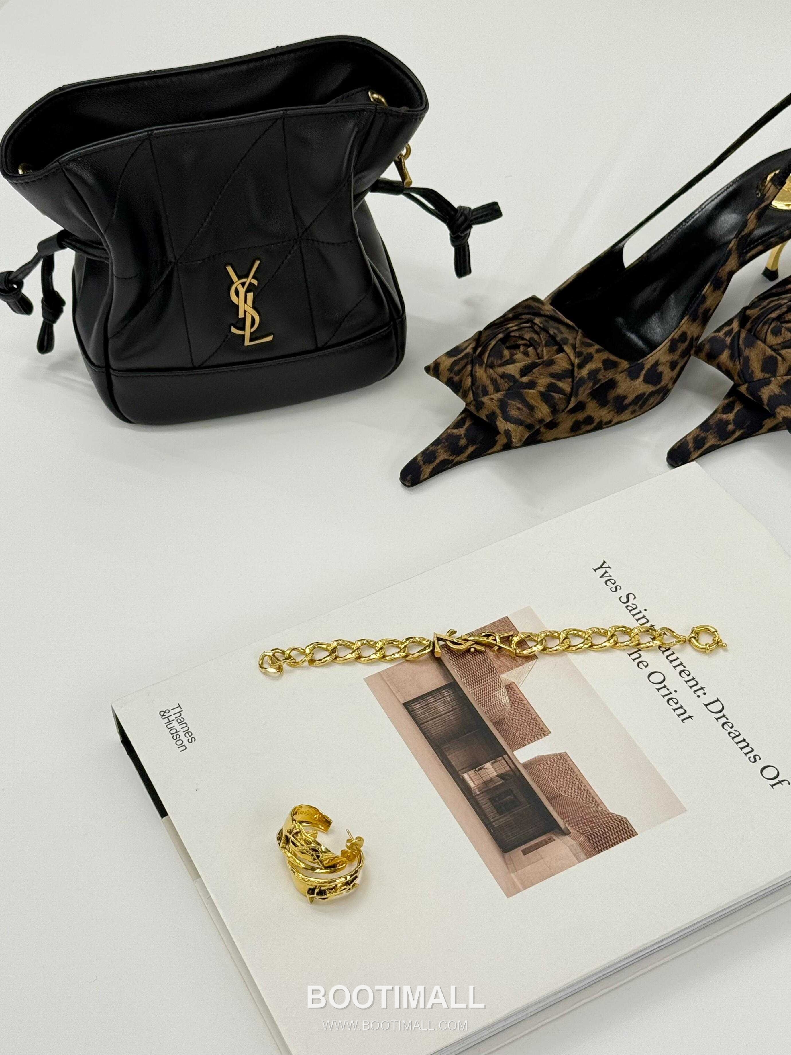 Saint Laurent Jamie 4.3 Pochon Mini Lambskin Bucket Bag 생로랑 제이미 4.3 포숑 미니 램스킨 버킷백 15.5cm 20