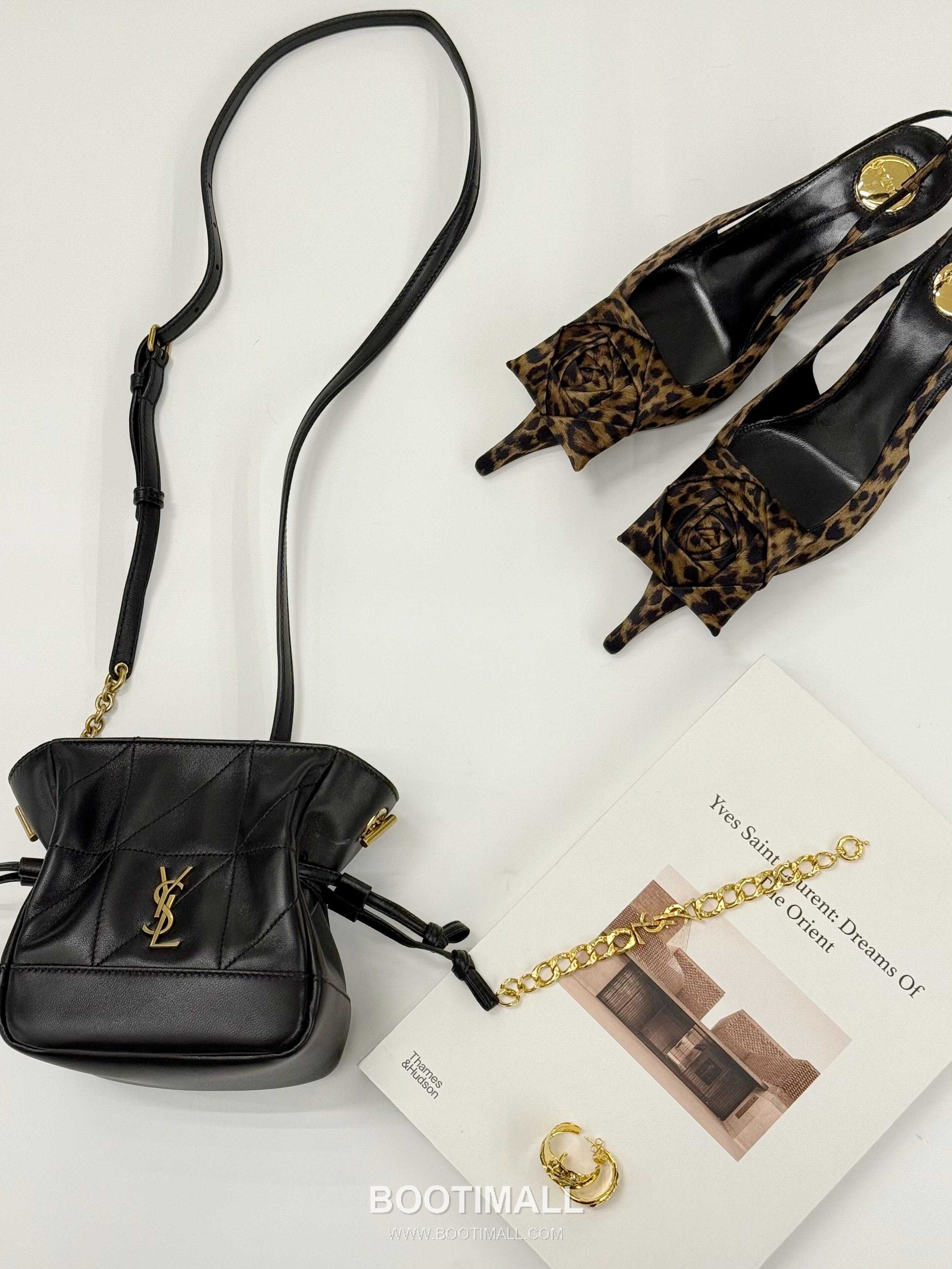 Saint Laurent Jamie 4.3 Pochon Mini Lambskin Bucket Bag 생로랑 제이미 4.3 포숑 미니 램스킨 버킷백 15.5cm 21