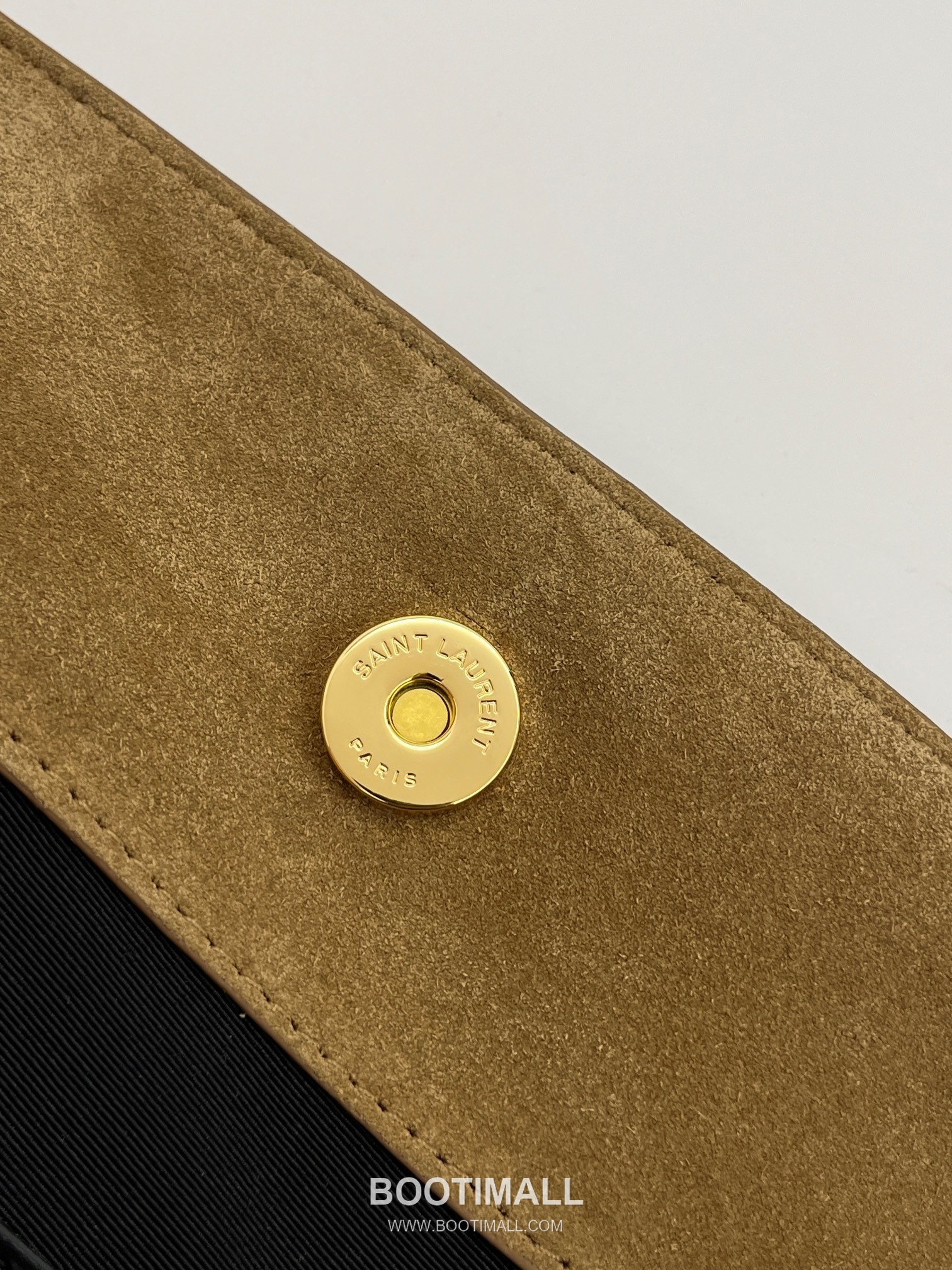 Saint Laurent Jamie 4.3 Pochon Large Suede Leather Brown Shoulder Bag 생로랑 제이미 4.3 포숑 라지 스웨이드 레더 브라운 숄더백 35cm 16