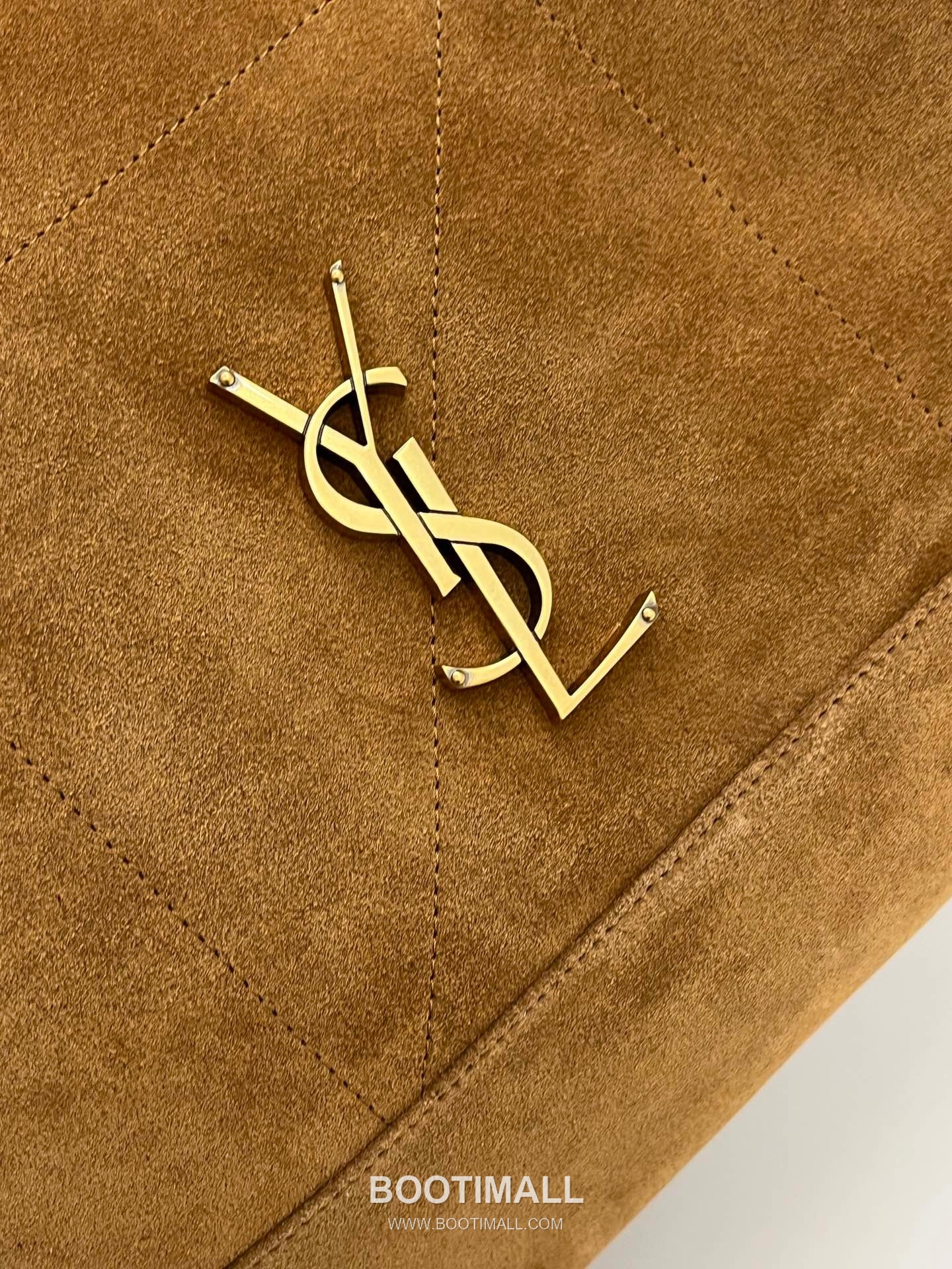 Saint Laurent Jamie 4.3 Pochon Large Suede Goatskin Brown Hobo Bag 생로랑 제이미 4.3 포숑 라지 스웨이드 고트스킨 브라운 호보백 35cm 12