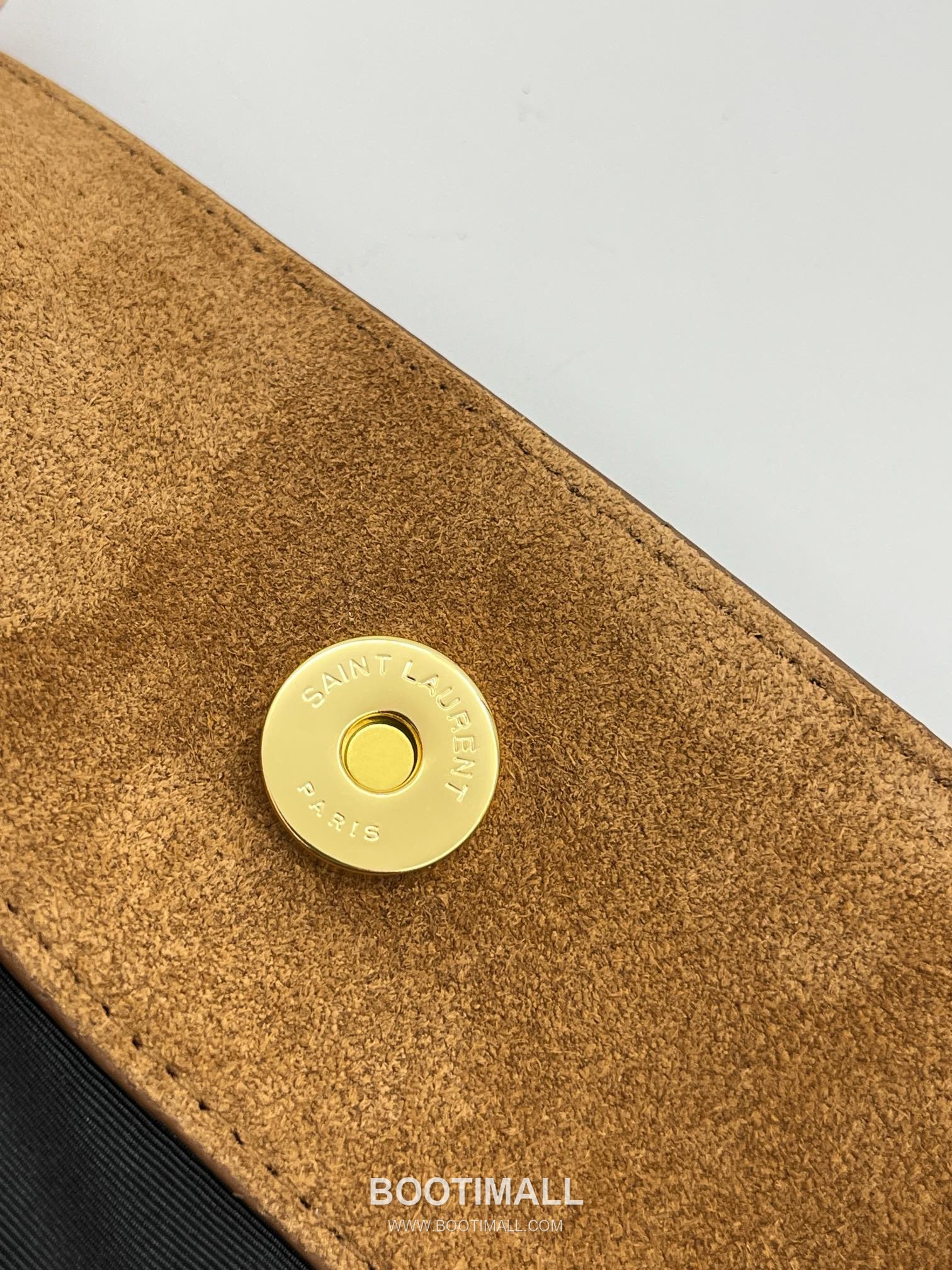 Saint Laurent Jamie 4.3 Pochon Large Suede Goatskin Brown Hobo Bag 생로랑 제이미 4.3 포숑 라지 스웨이드 고트스킨 브라운 호보백 35cm 14