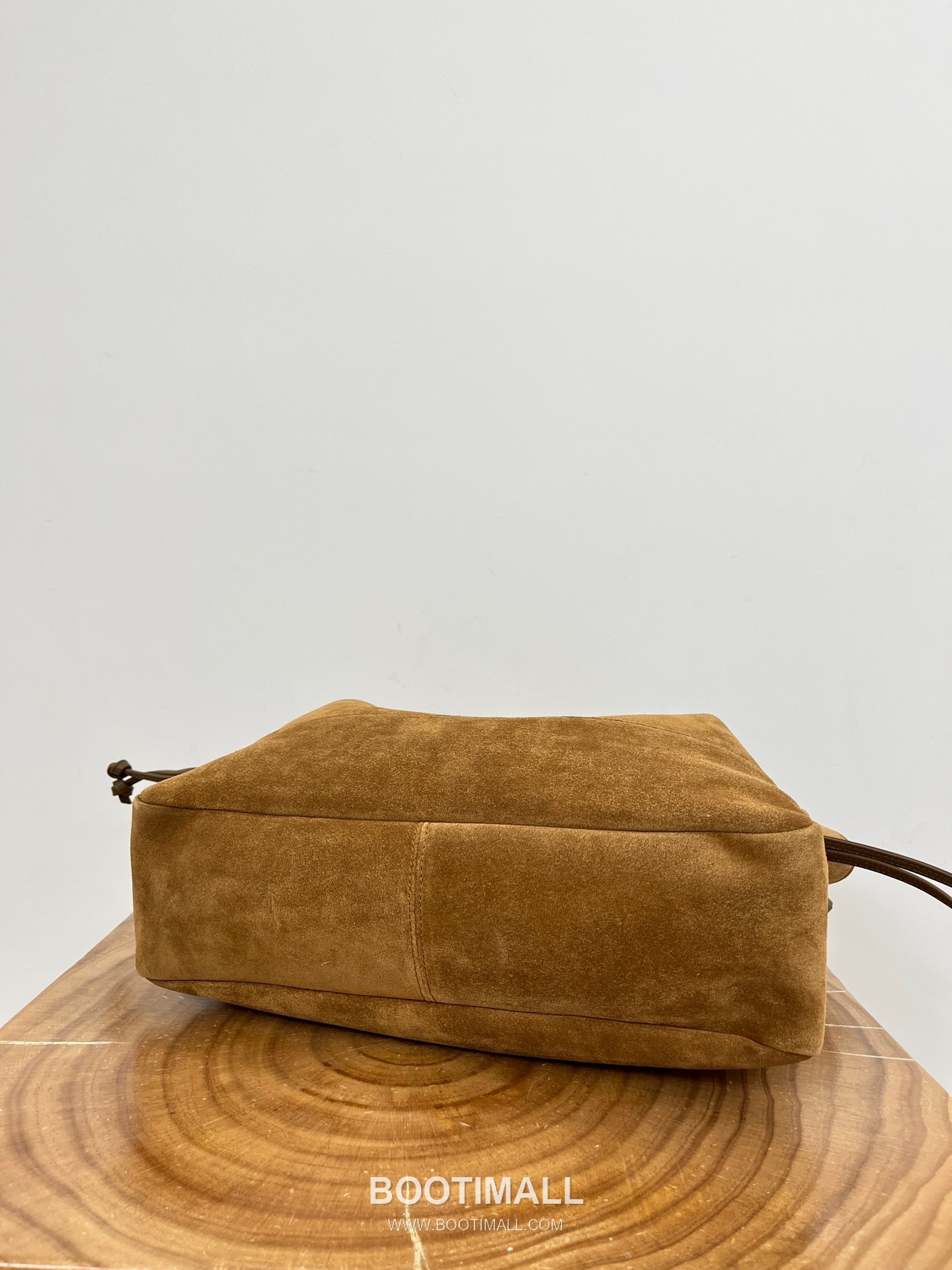 Saint Laurent Jamie 4.3 Pochon Large Suede Goatskin Brown Hobo Bag 생로랑 제이미 4.3 포숑 라지 스웨이드 고트스킨 브라운 호보백 35cm 17