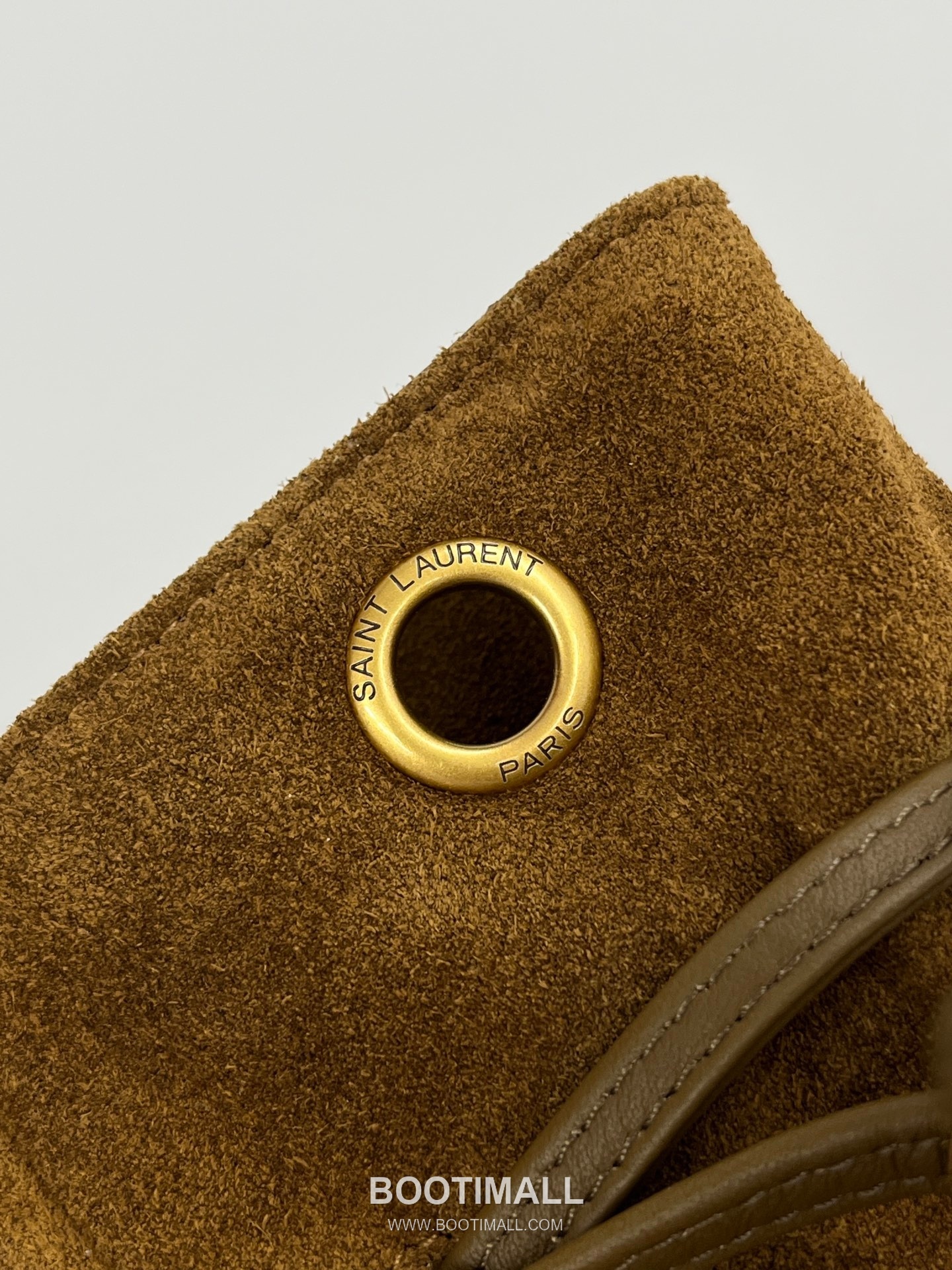 Saint Laurent Jamie 4.3 Baby Suede Lambskin Brown Tote Bag 생로랑 제이미 4.3 베이비 스웨이드 램스킨 브라운 토트백 26cm 21